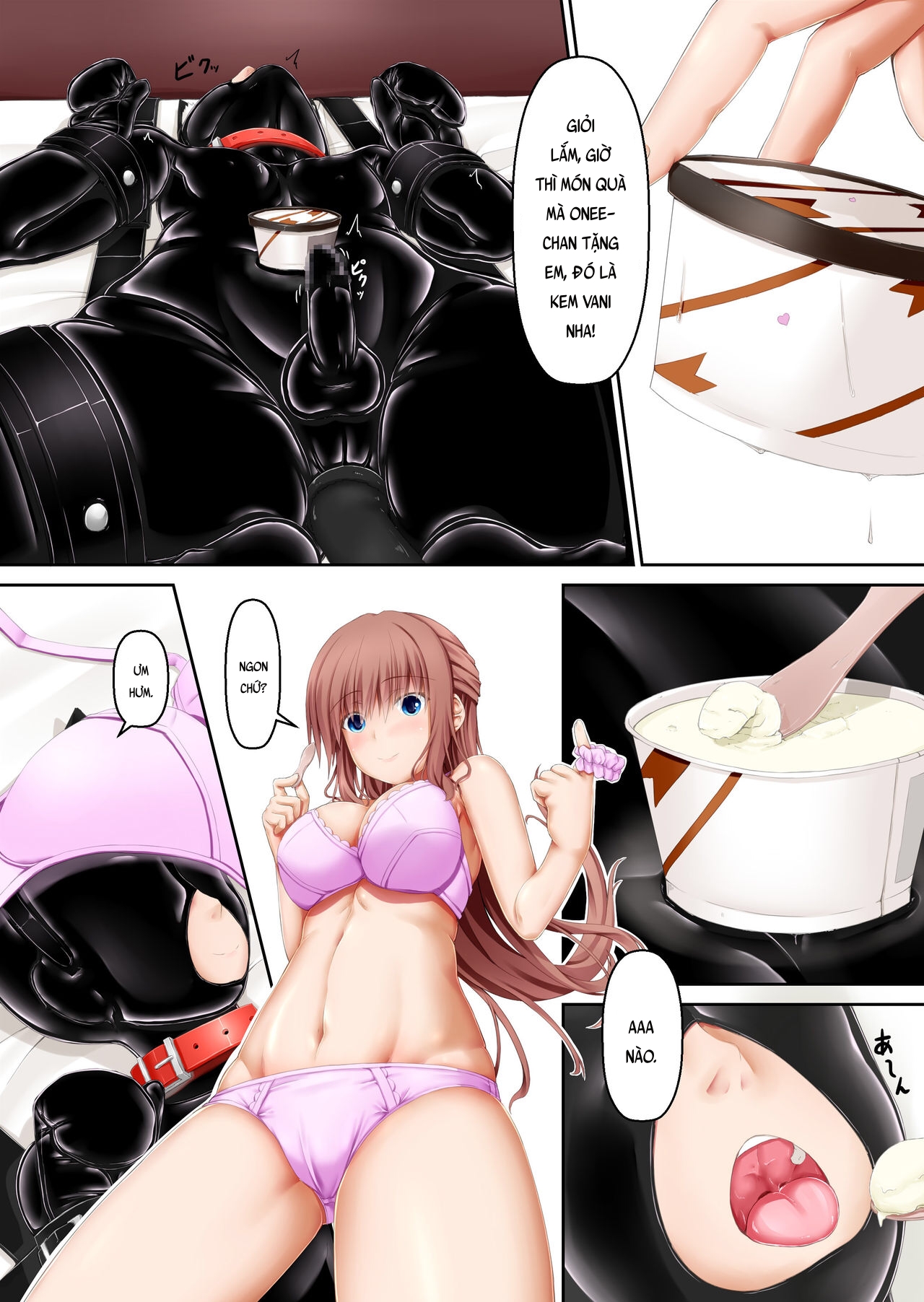 Đọc truyện hentai Kuroinu Vanilla Ice - Oneshot