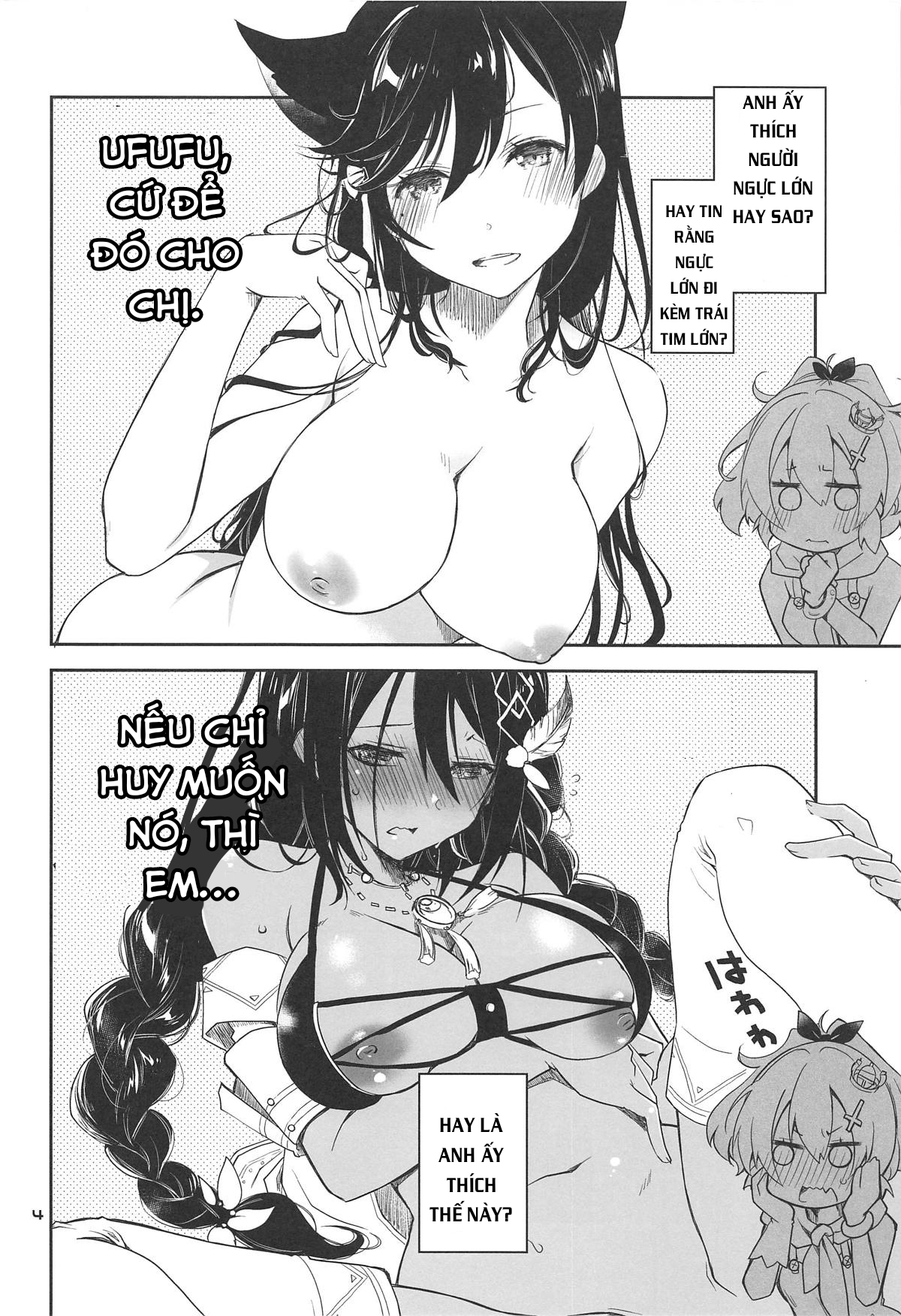 Đọc truyện hentai Mukakin Shikikan wa Javelin ni Eien no Ai o Chikau - Oneshot