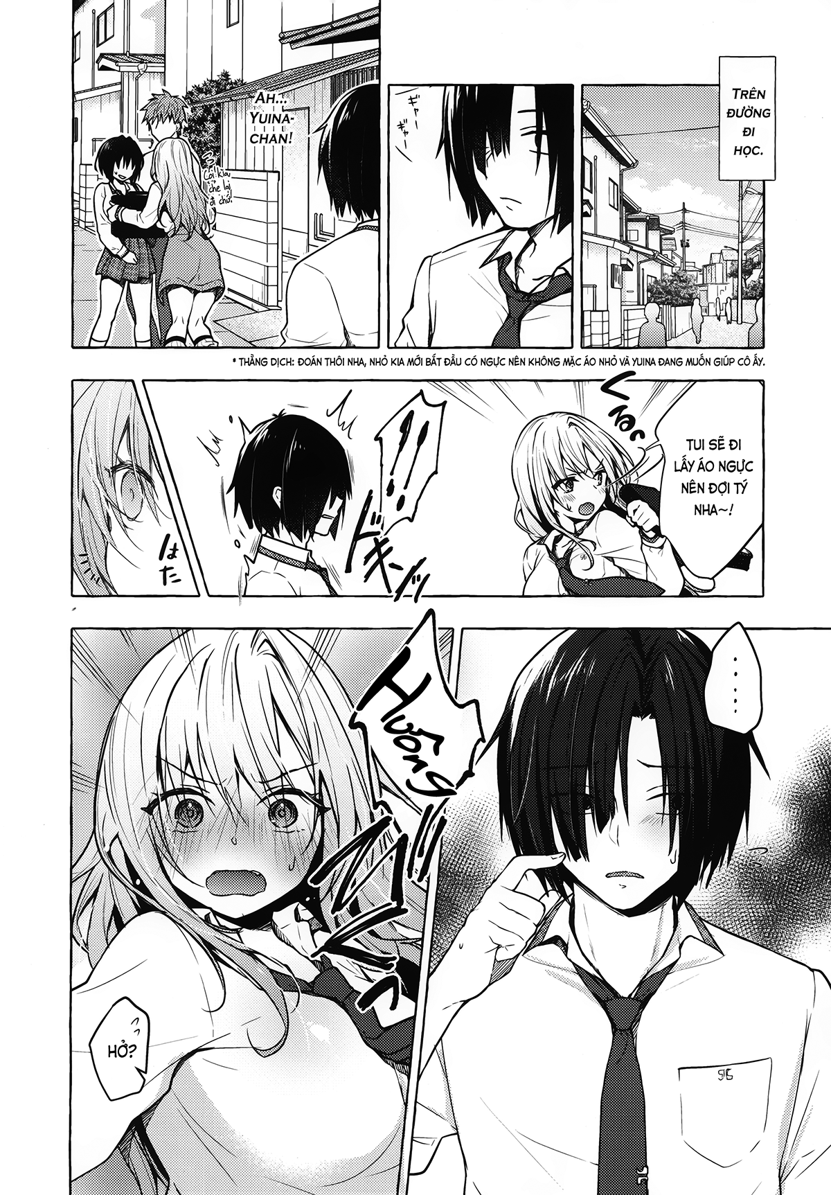 Đọc truyện hentai Ấy cùng gái lai Tây, Yuina-chan♡ (nguyên tác) - 02. Sợi dây chuyền định mệnh!?