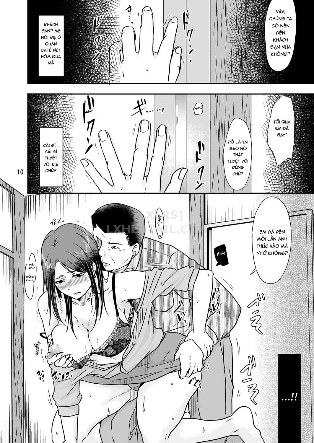 Đọc truyện hentai Uchi Ni Hayaku Kaettara - Oneshot