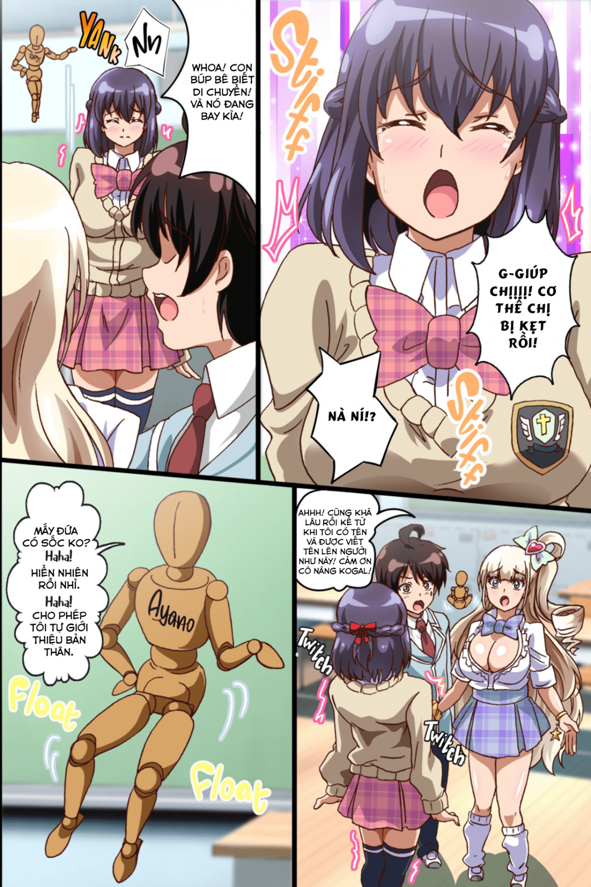 Đọc truyện hentai Búp Bê Kích Dục - Chap 1 - Hội trưởng! Hãy chiếm lấy em đi!