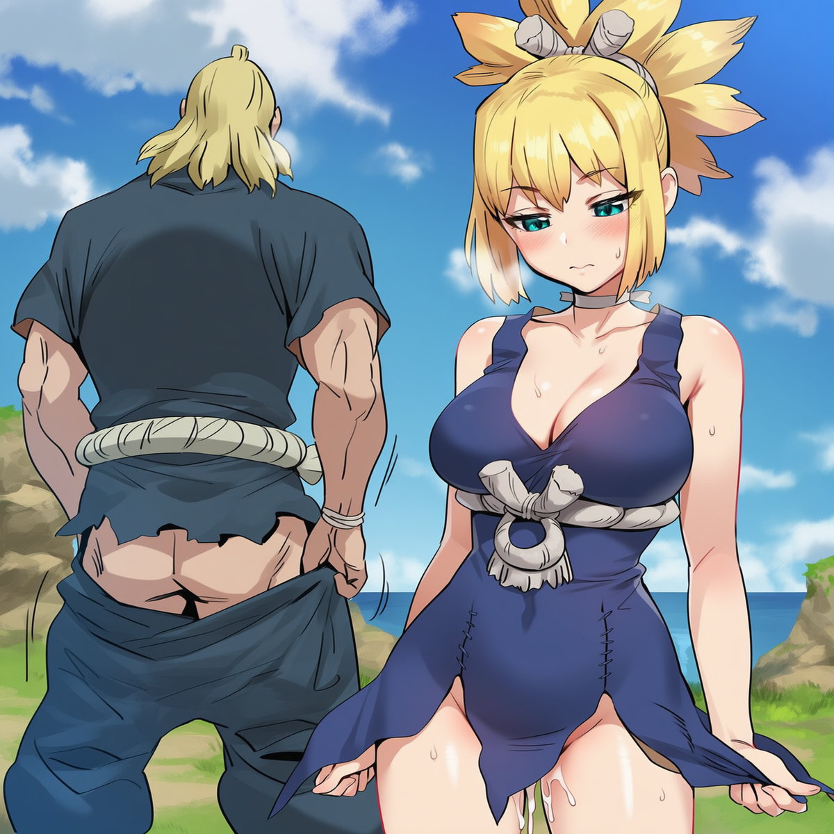 Đọc truyện hentai Tuyển tập Albums Art hentai - Chap 662 - Kohaku Vs Maguma