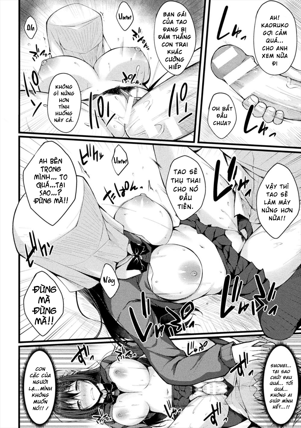 Đọc truyện hentai Kurayami no muko no kimi - Oneshot