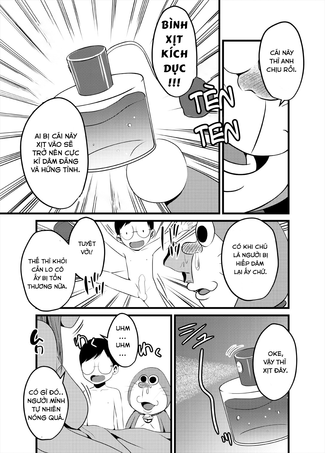 Đọc truyện hentai Gesuemon STAND-MY-D - Doraemon - Oneshot