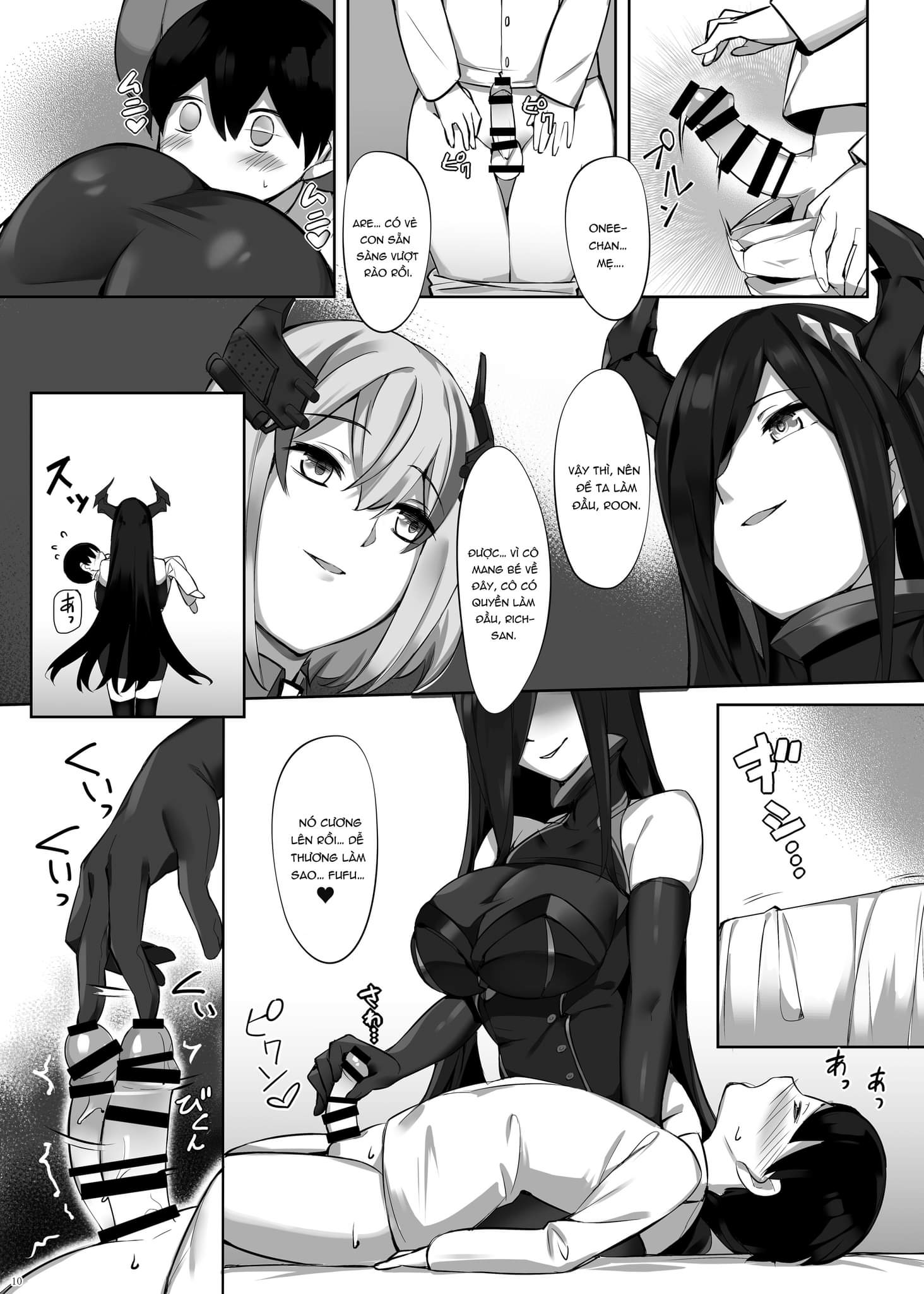Đọc truyện hentai Friedrich no Shota Ama Haha Indeki (Azur Lane) - Oneshot