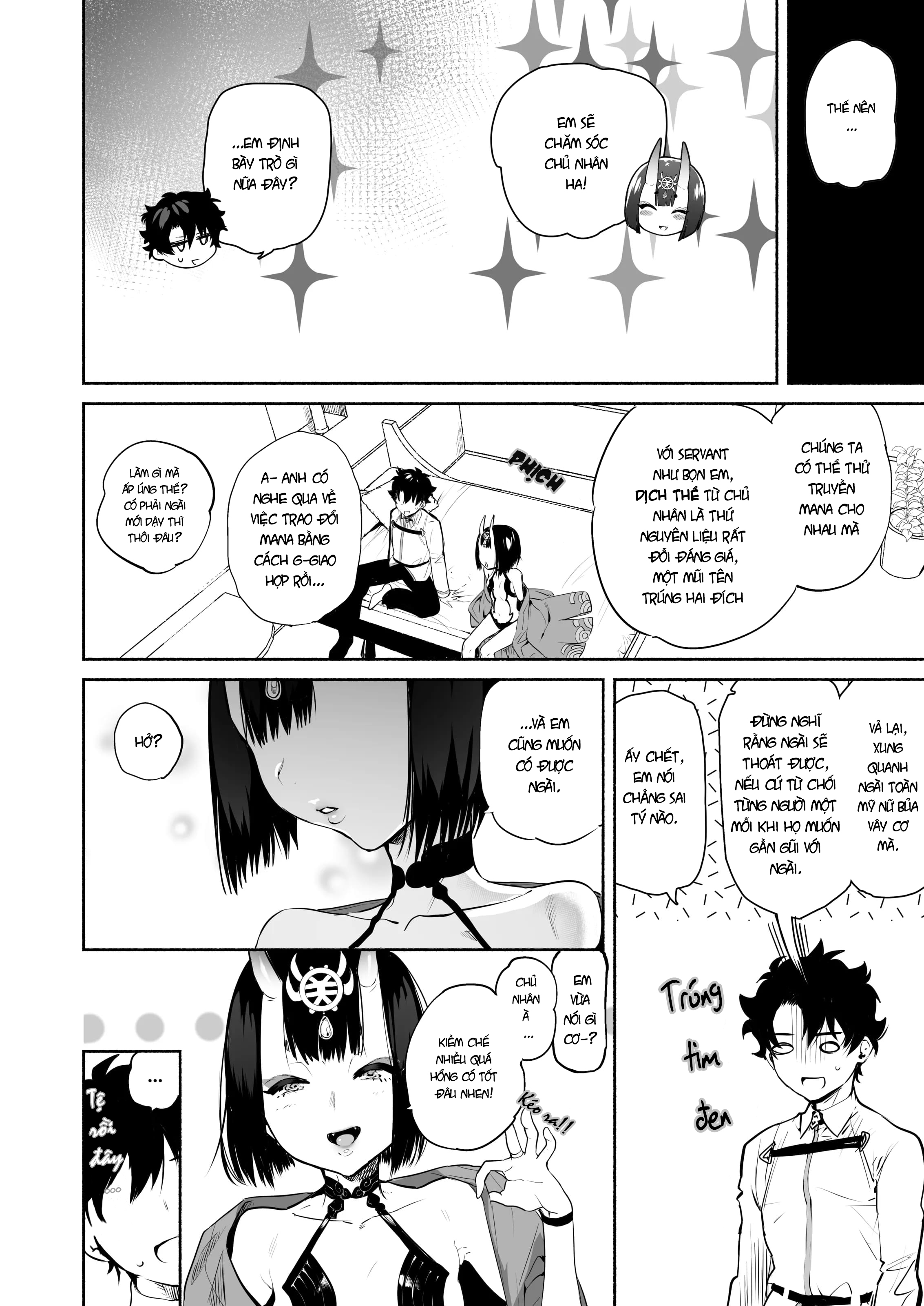 Đọc truyện hentai Shuten Douji sẽ vắt kiệt đến giọt sữa cuối cùng của chủ nhân - Oneshot