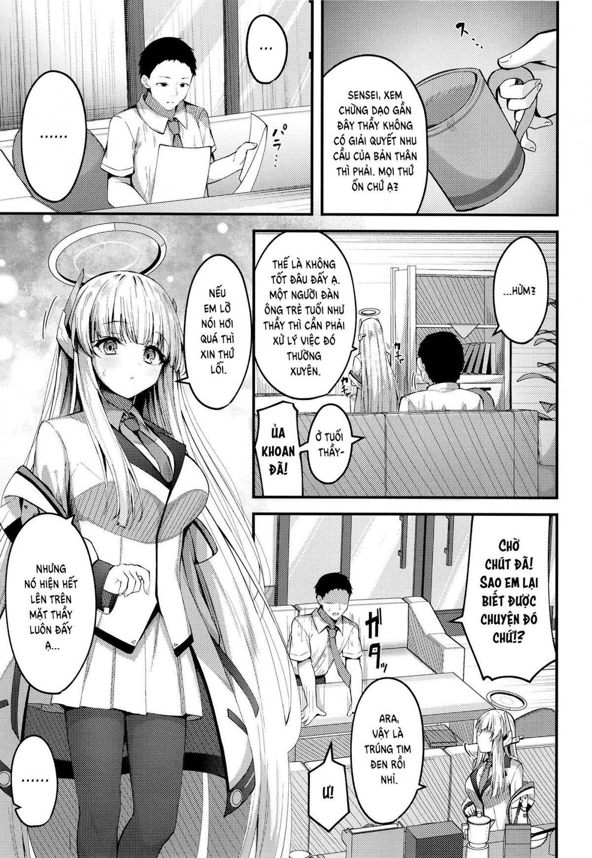 Đọc truyện hentai Seishori NOR Asobi - Ryoute ni Sensei to Yuuka-chan - Oneshot nứng