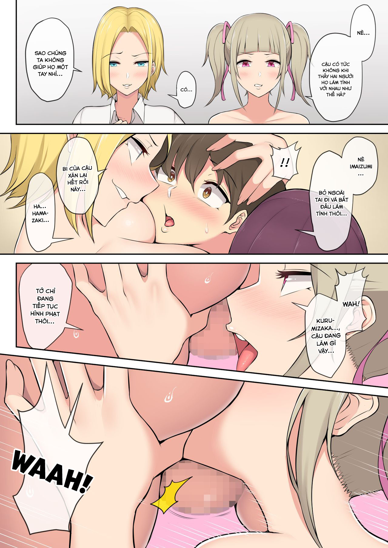 Đọc truyện hentai Nơi tụ hợp của các cô bạn gái cùng lớp phần 1 - Ch. 1