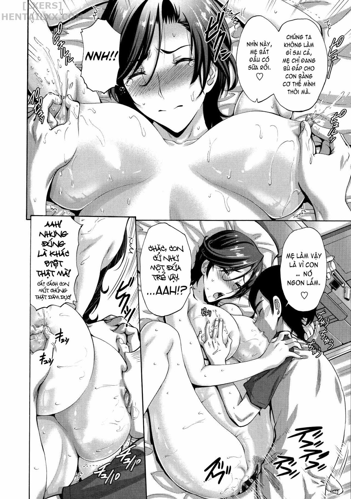 Đọc truyện hentai His Mother is My Love Hole - Chap 9