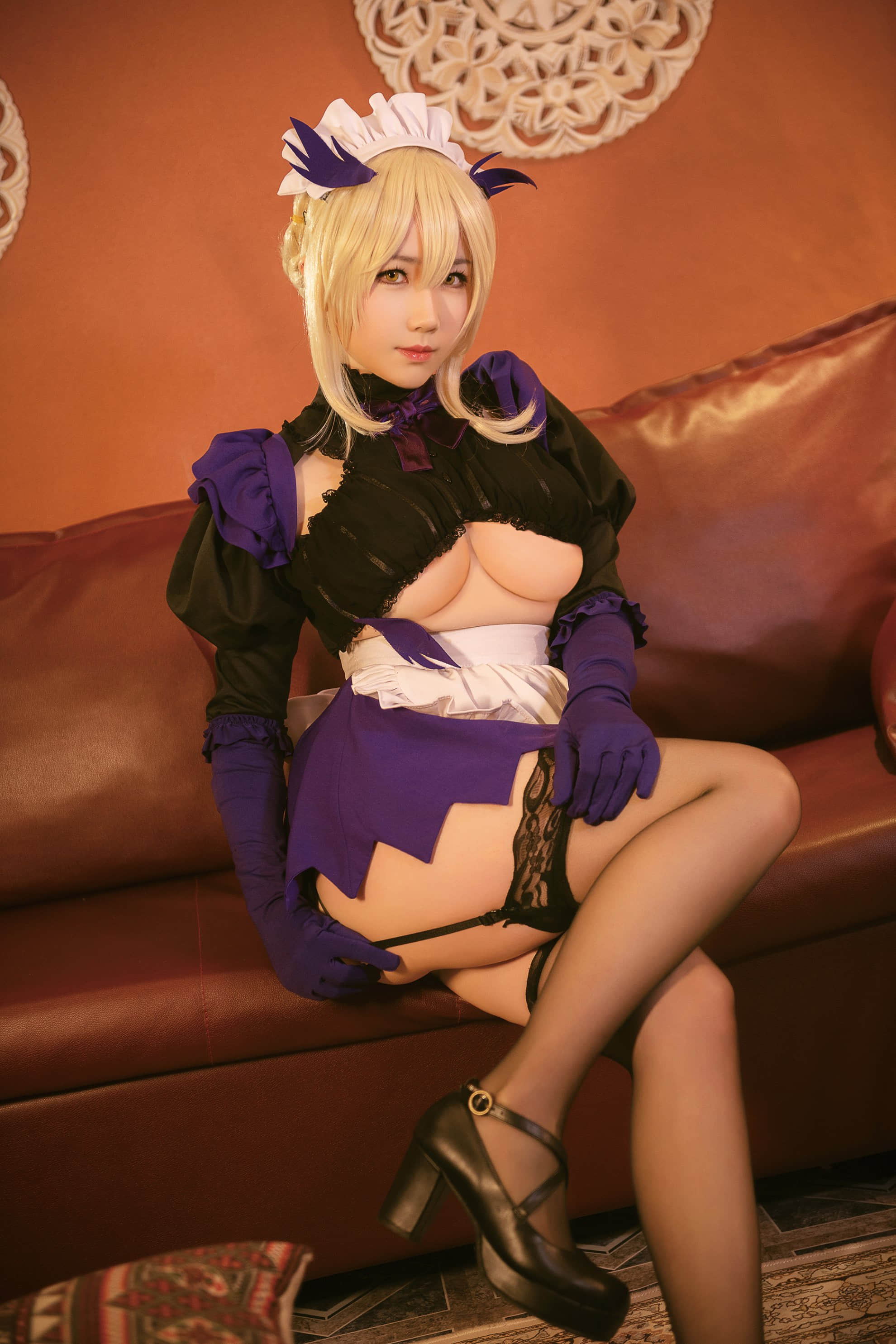 Đọc truyện hentai Tuyển tập Albums siêu phẩm Cosplay - Chap 863 - Benmomo is the last Maid