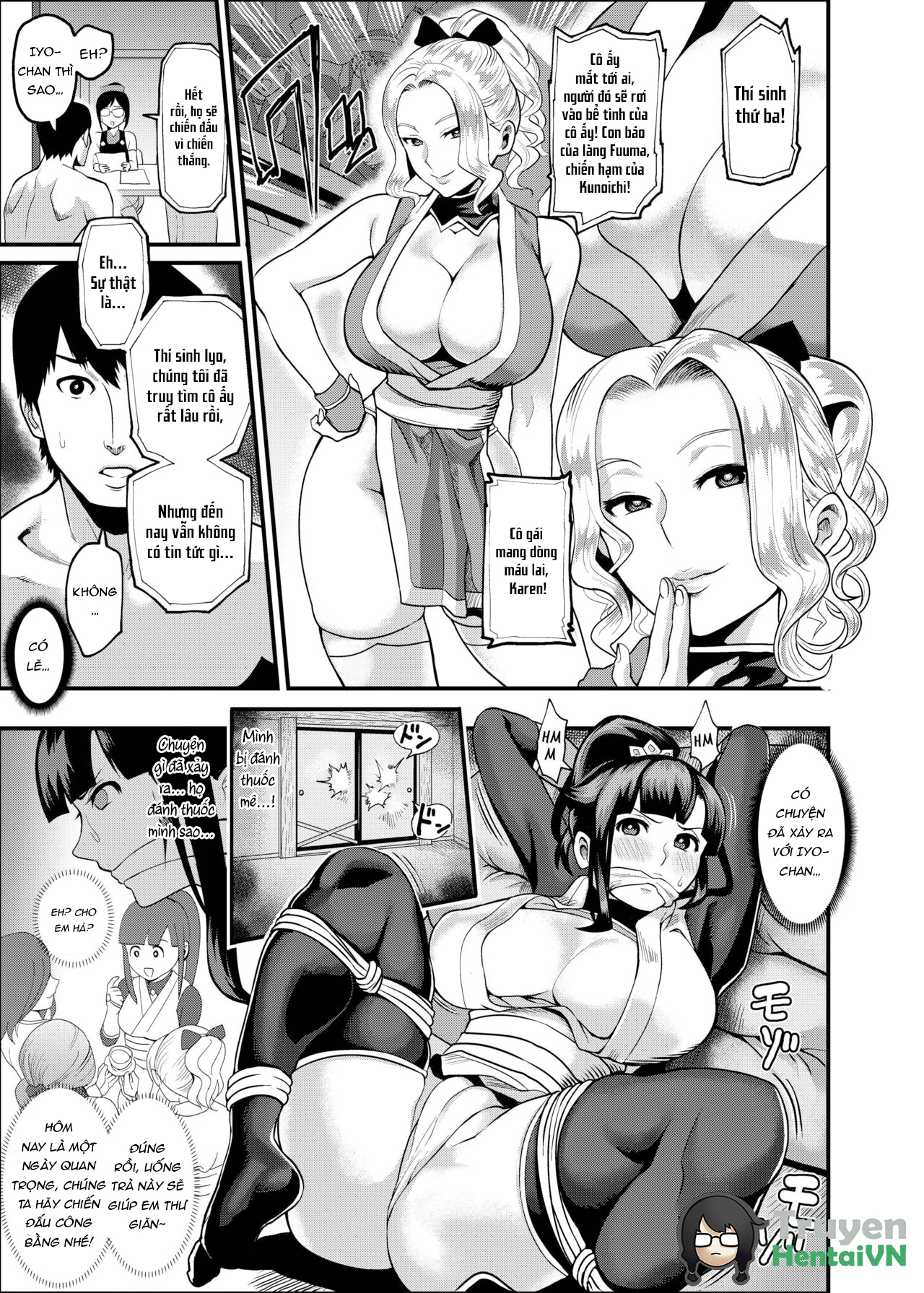 Đọc truyện hentai Oideyo! Kunoichi no Sato Kiwami Fuuma Kunoichi Soutoujou no Maki - Chap 3