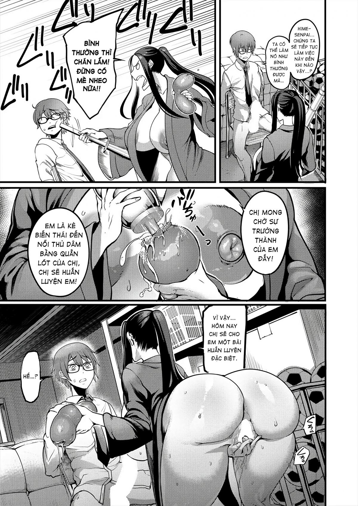 Đọc truyện hentai Pashirare Kendoubu ~Onee-san no Shigoki~ - Oneshot