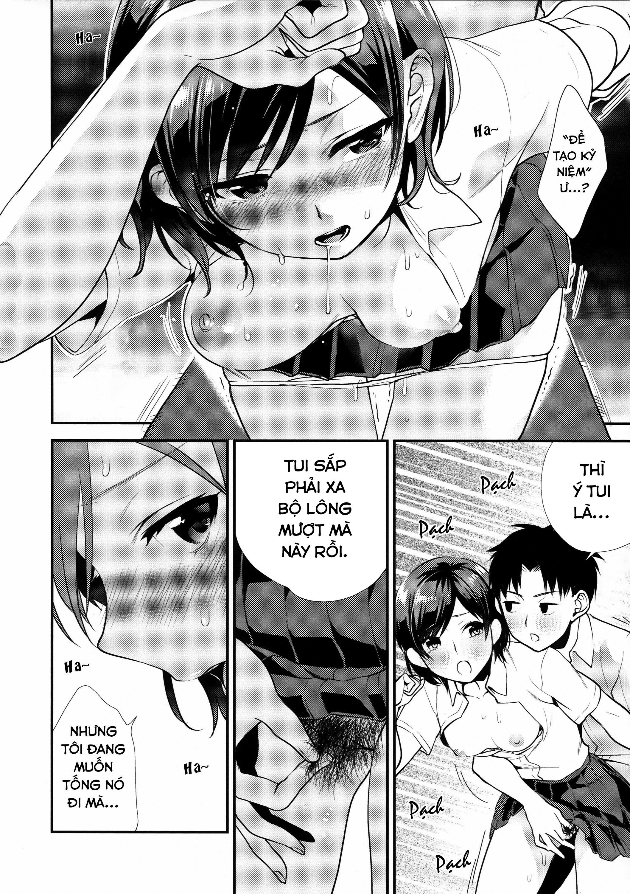 Đọc truyện hentai Cạo lông vùng kín - Oneshot