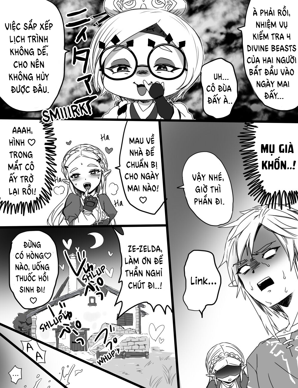 Đọc truyện hentai Vụ án Hồ Tình Yêu (The Legend of Zelda) - Chap II