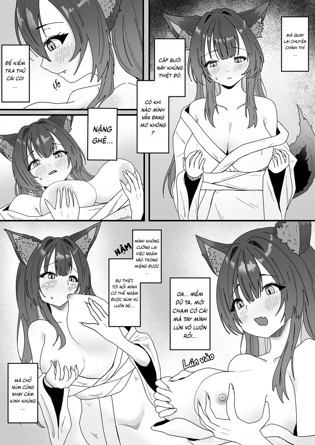 Đọc truyện hentai Hồ ly quyến rũ kia... là mình ư? - Oneshot