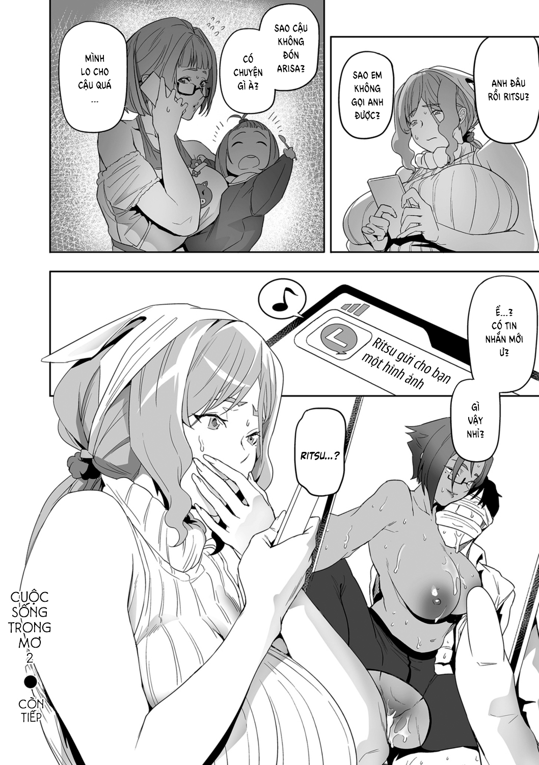 Đọc truyện hentai Cuộc sống trong mơ - Chap 2