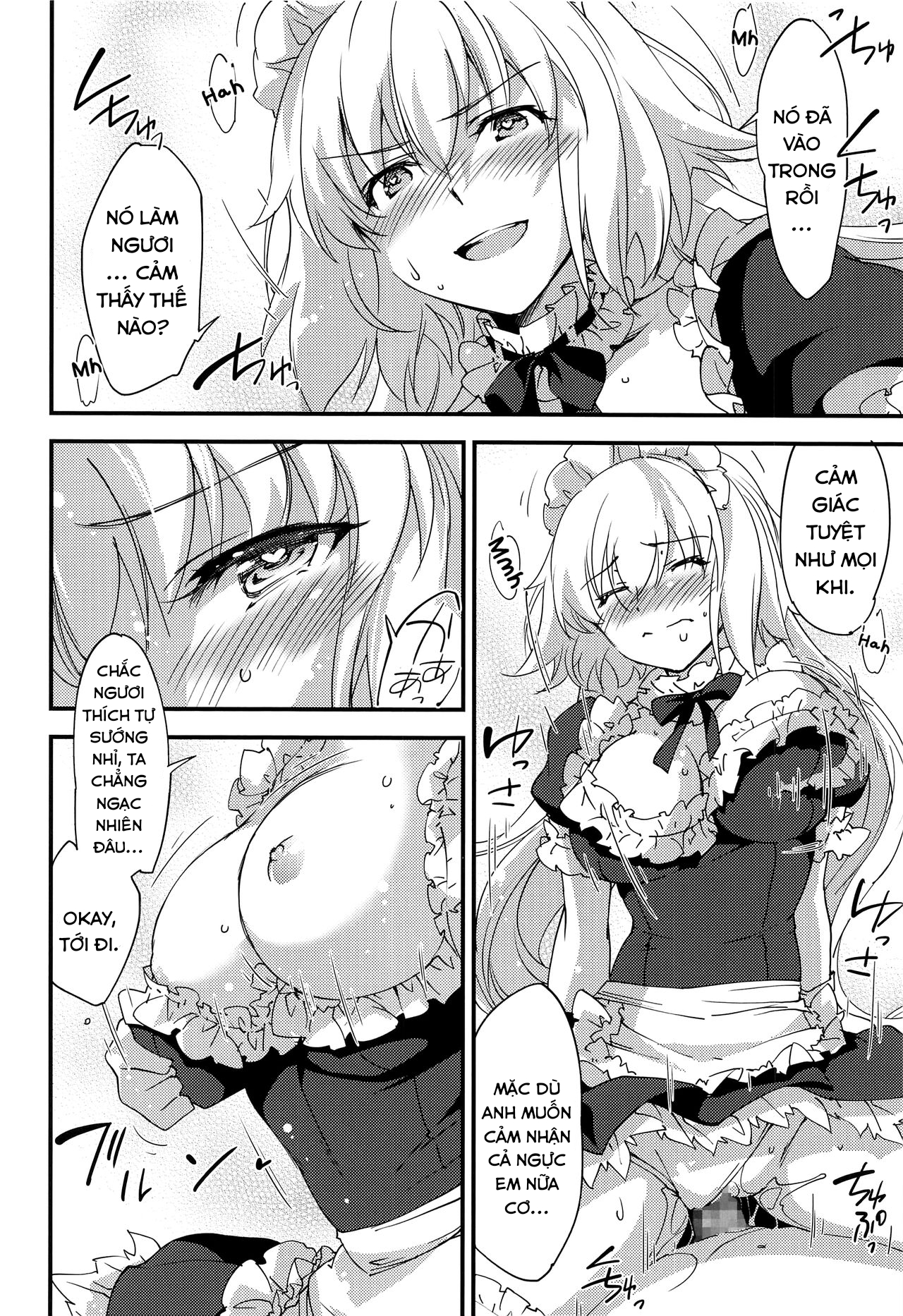 Đọc truyện hentai Hầu gái Jeanne, phục vụ nào! - Oneshot