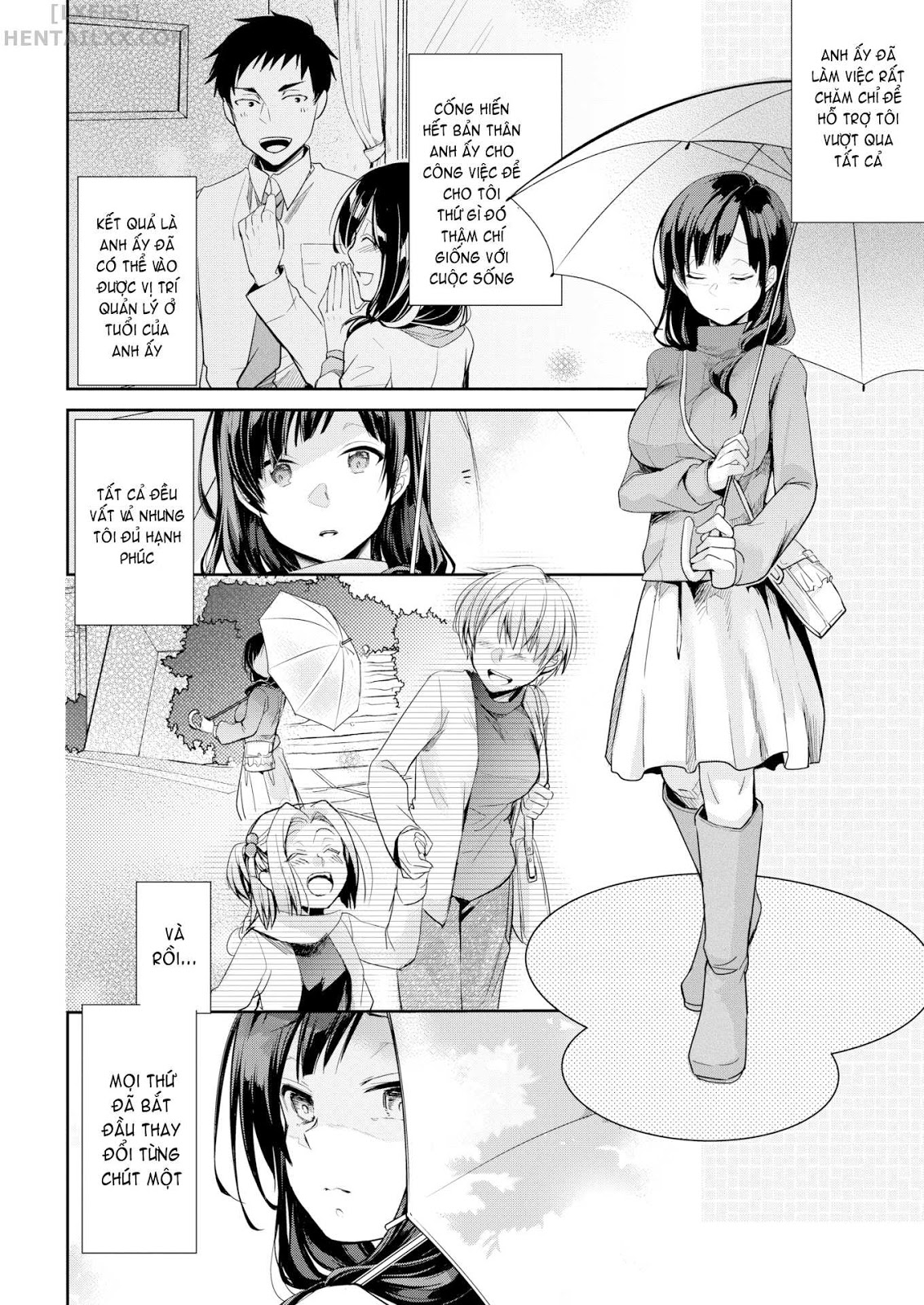 Đọc truyện hentai Housewife’s Afternoon - Oneshot