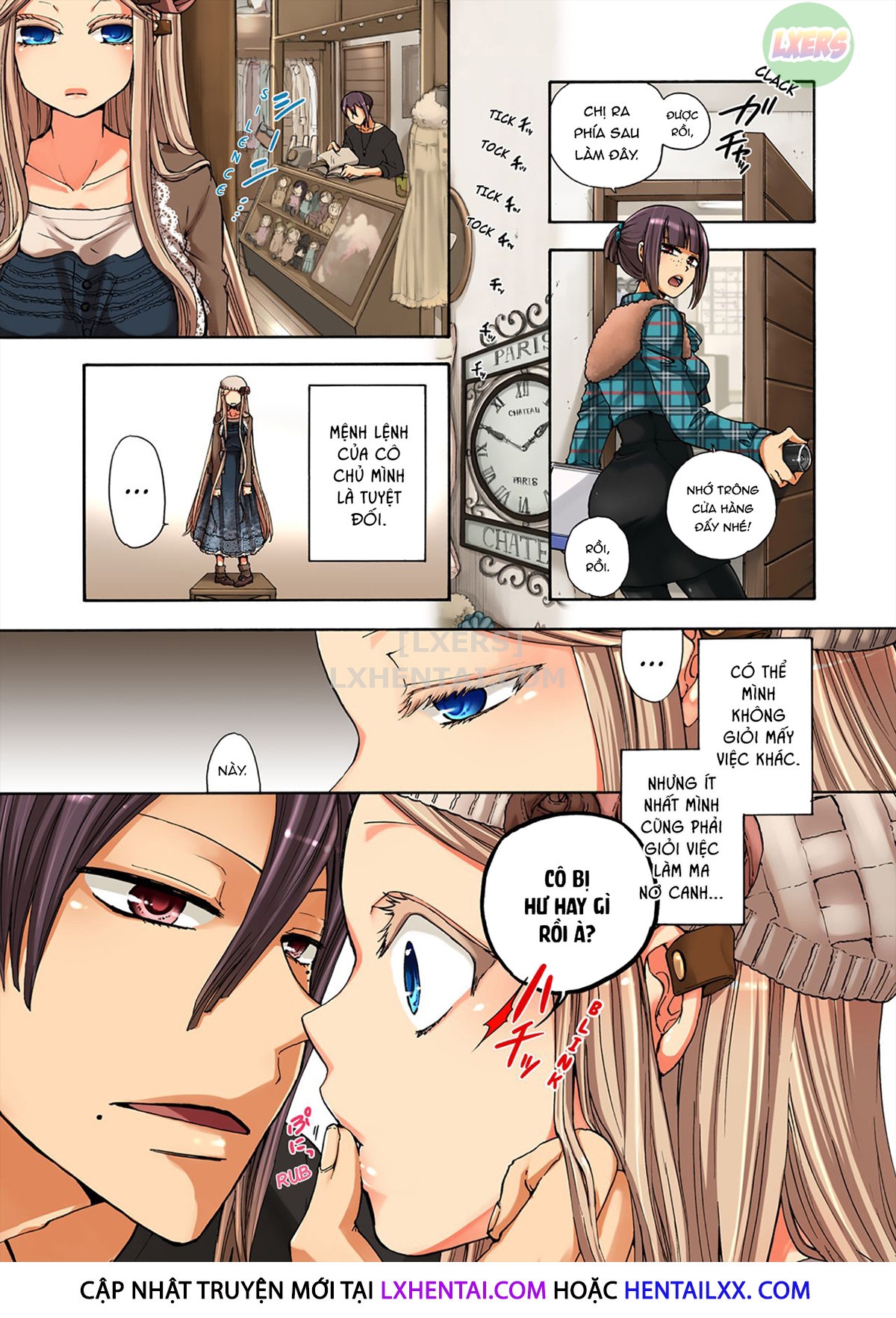 Đọc truyện hentai Robot thú cưng Lilly - Chap 15