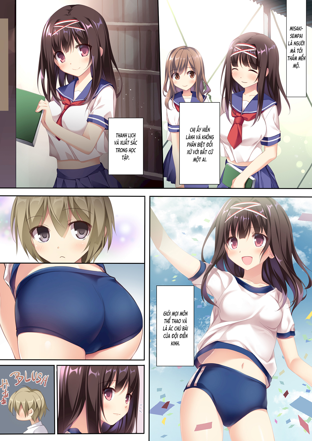 Đọc truyện hentai Chị vu nữ trong trắng siêu dâm (nguyên tác) - Ch. 1. Miko-sempai