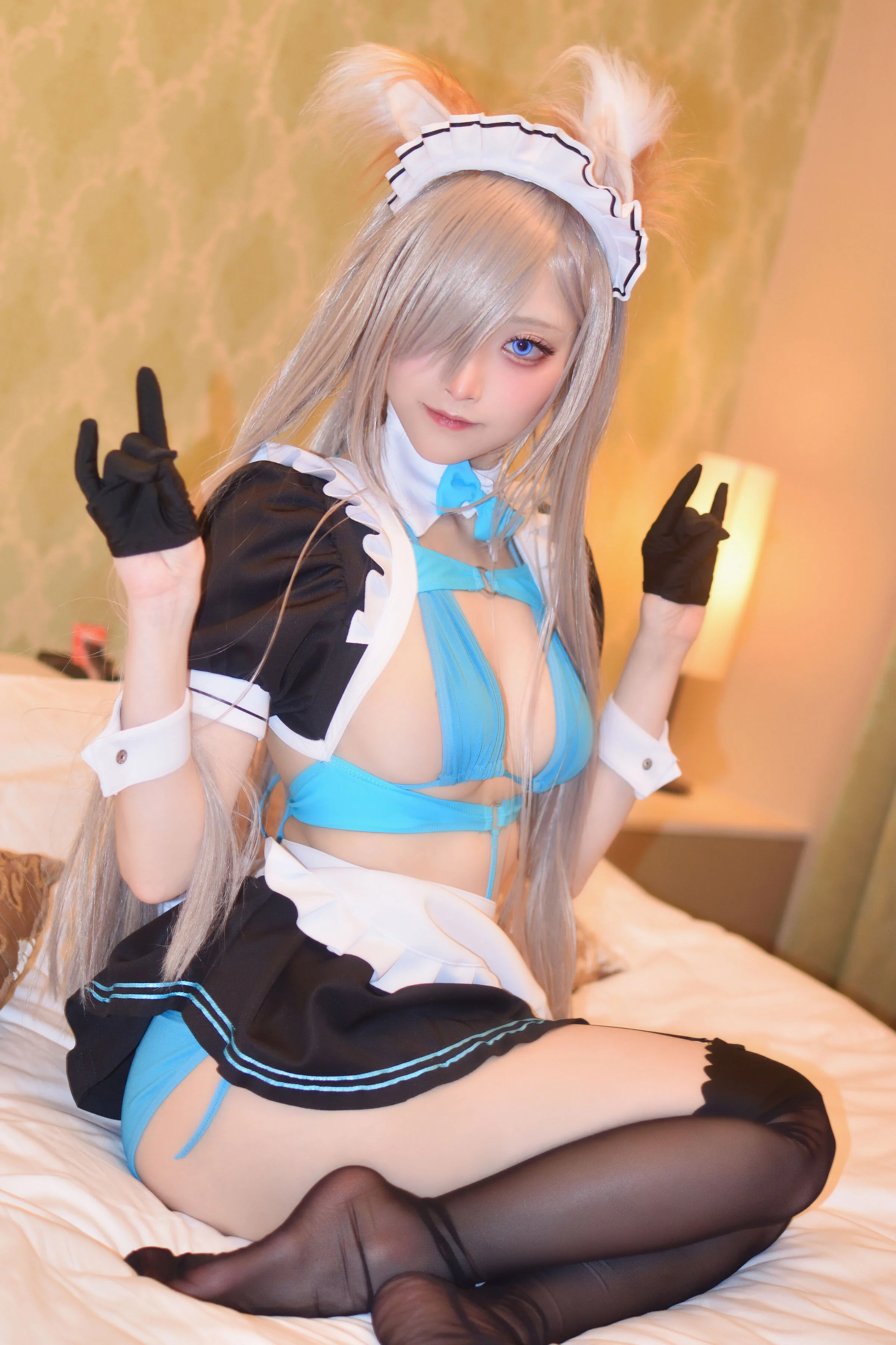 Đọc truyện hentai Tuyển tập Albums siêu phẩm Cosplay - Chap 134 - Akichi - Cat maid Asuna