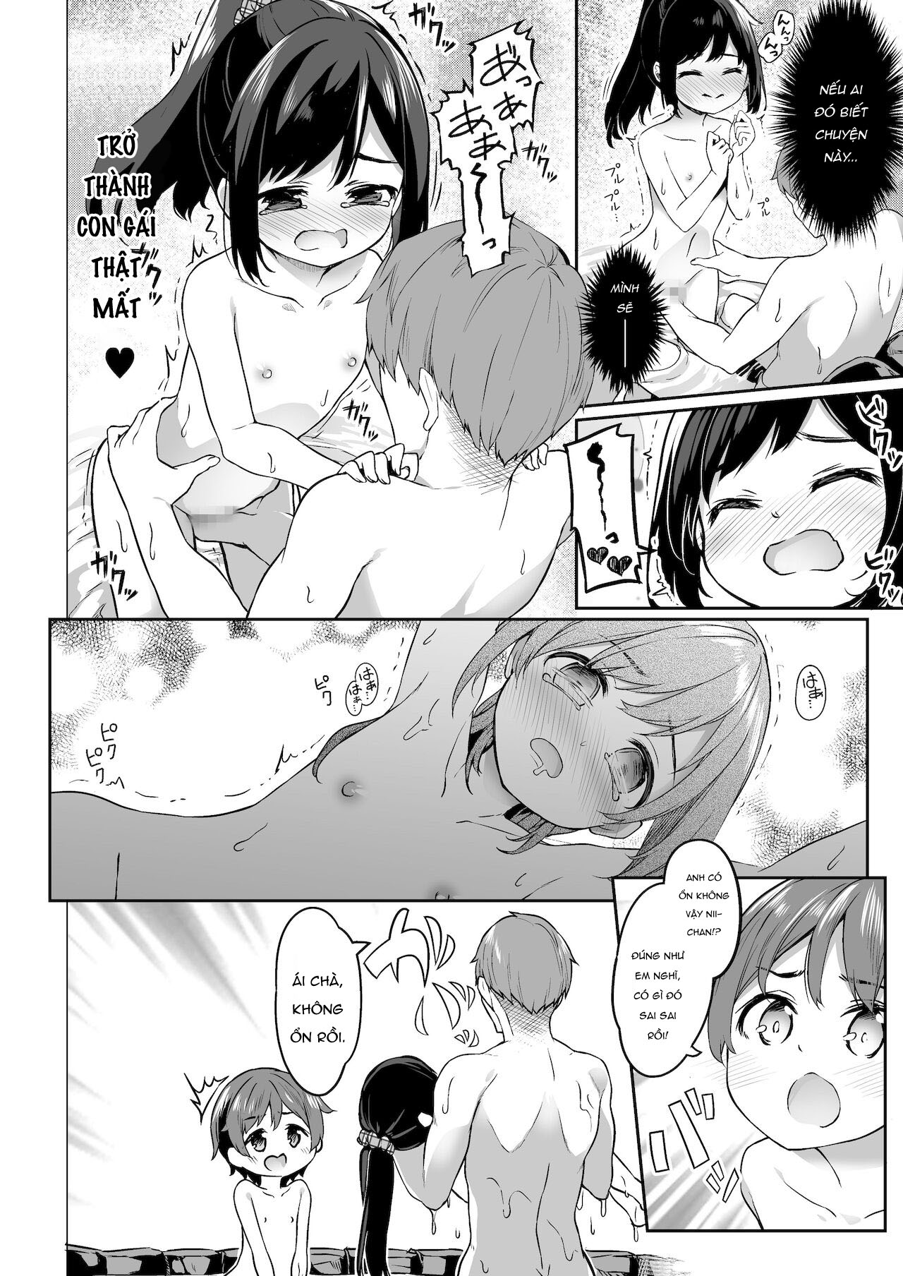 Đọc truyện hentai TS-kko Otokoyu Challenge! - Oneshot