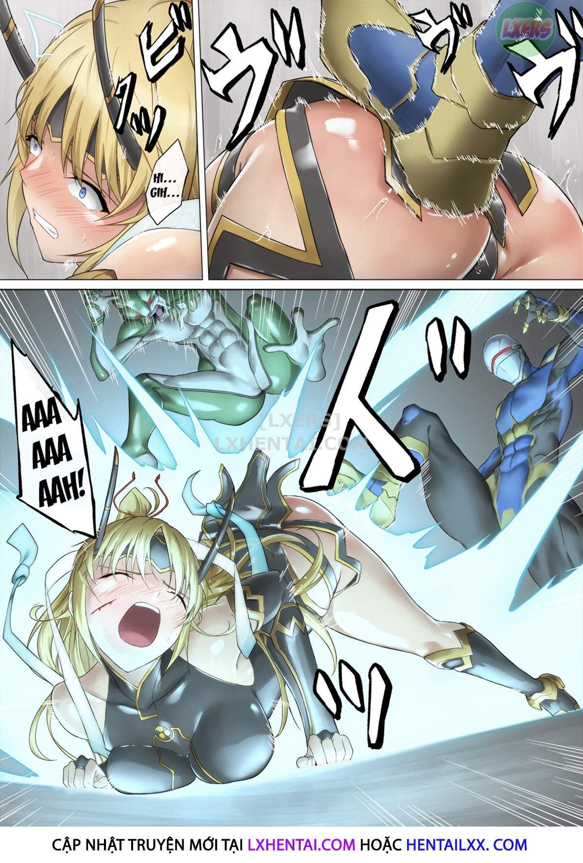 Đọc truyện hentai Heroine Violation: Swapped Between 5 Enemies - Oneshot