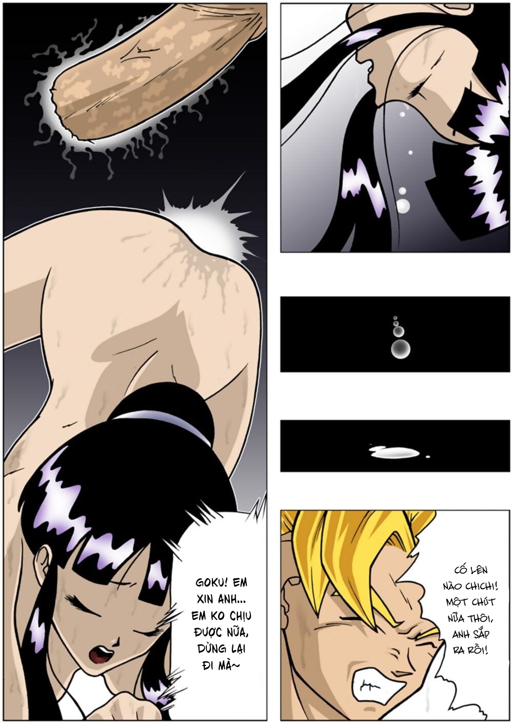 Đọc truyện hentai Giờ mới biết trước ngày đánh với cell goku luyện tập thế nào - Chap 1