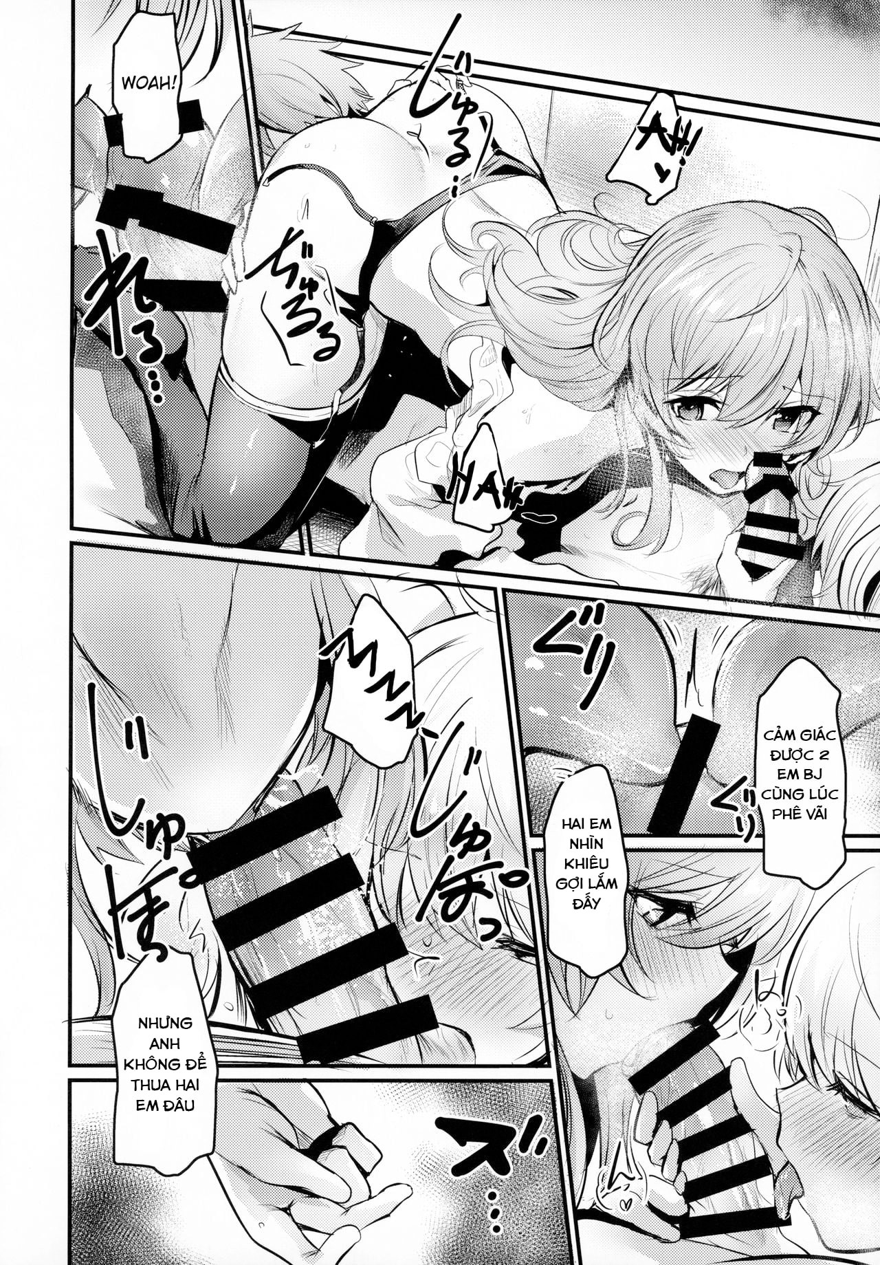 Đọc truyện hentai Lần lượt lên giường - Oneshot