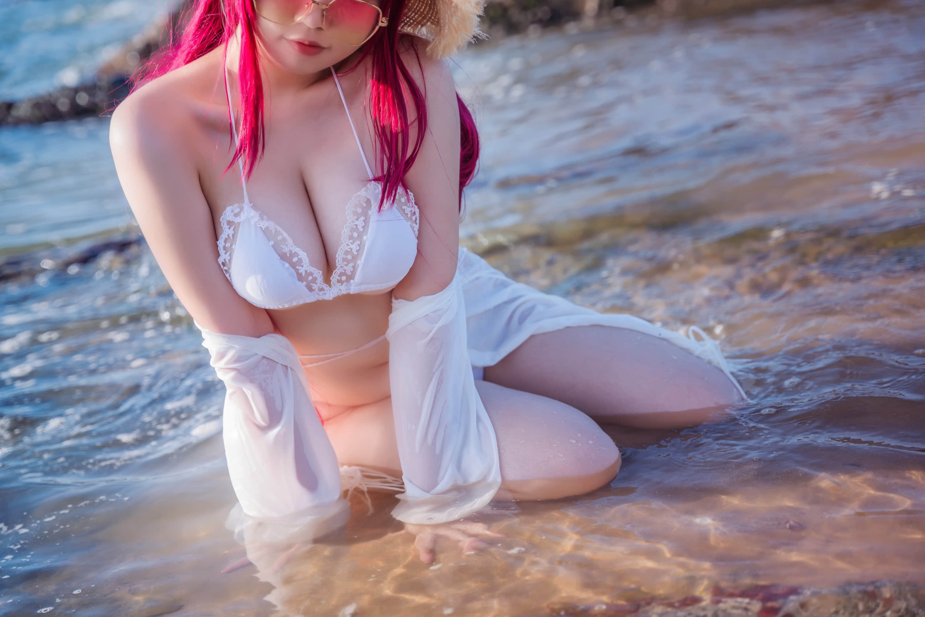 Đọc truyện hentai Tuyển tập Albums siêu phẩm Cosplay - Chap 809 - Ah Ri Ri - Surcouf Swimwear