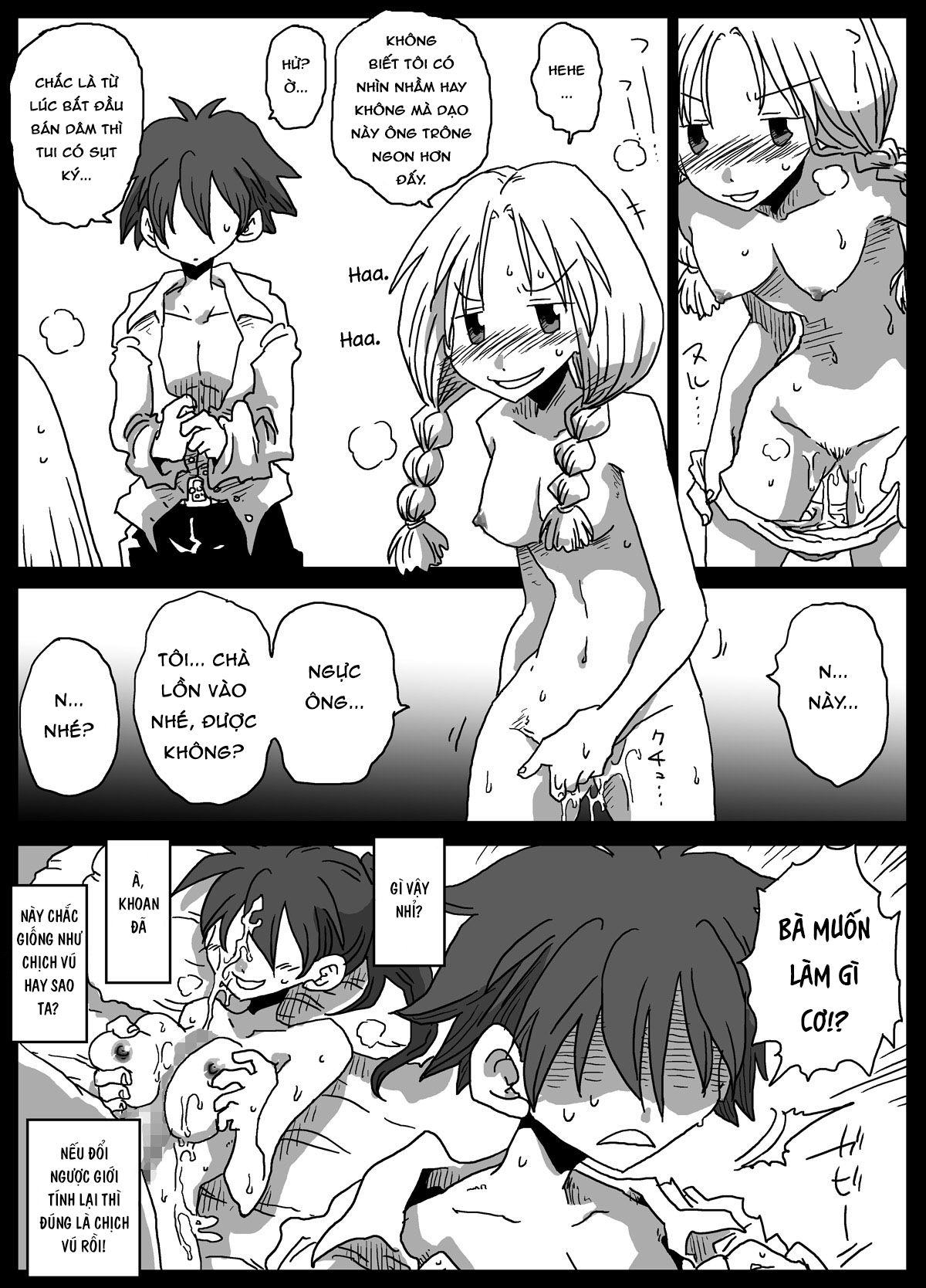 Đọc truyện hentai Thế giới đảo lộn về quan niệm giới tính - Chap 2