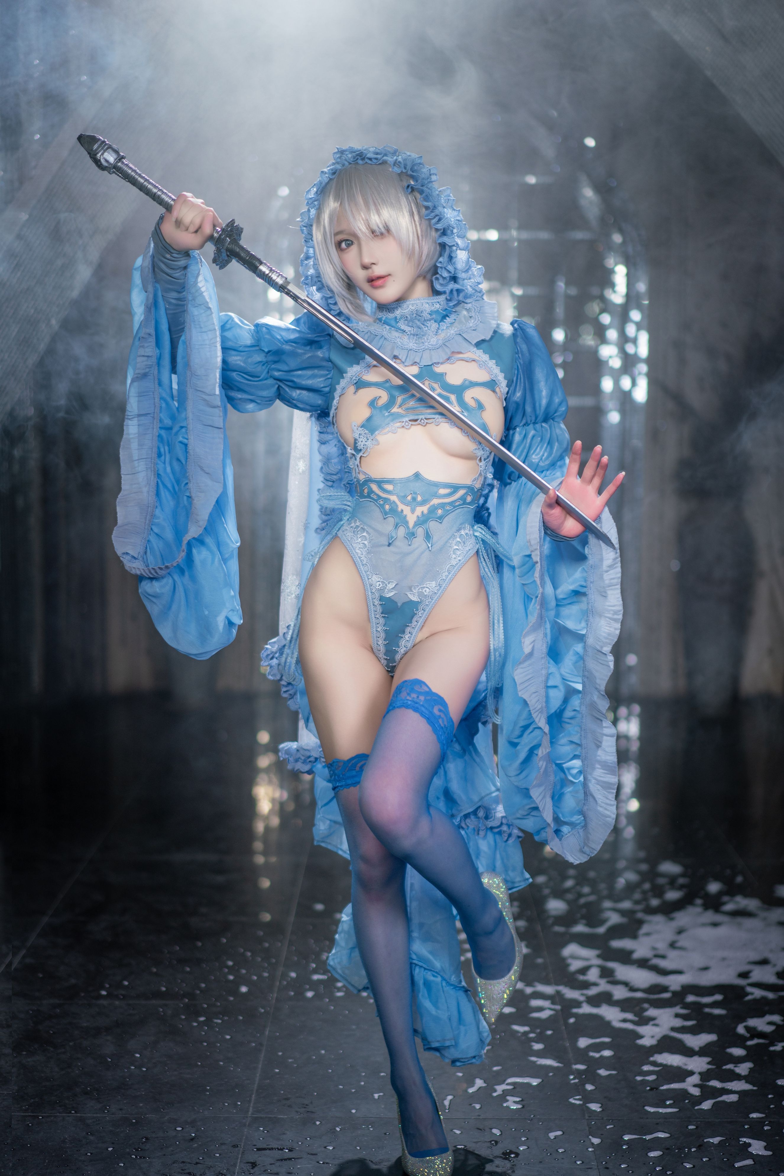 Đọc truyện hentai Tuyển tập Albums siêu phẩm Cosplay - Chap 11 - Abao-ice and snow