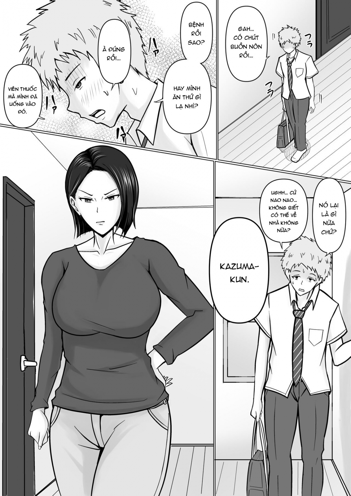 Đọc truyện hentai I Possessed My Friend's Mom, Who Hates Me - Oneshot_1