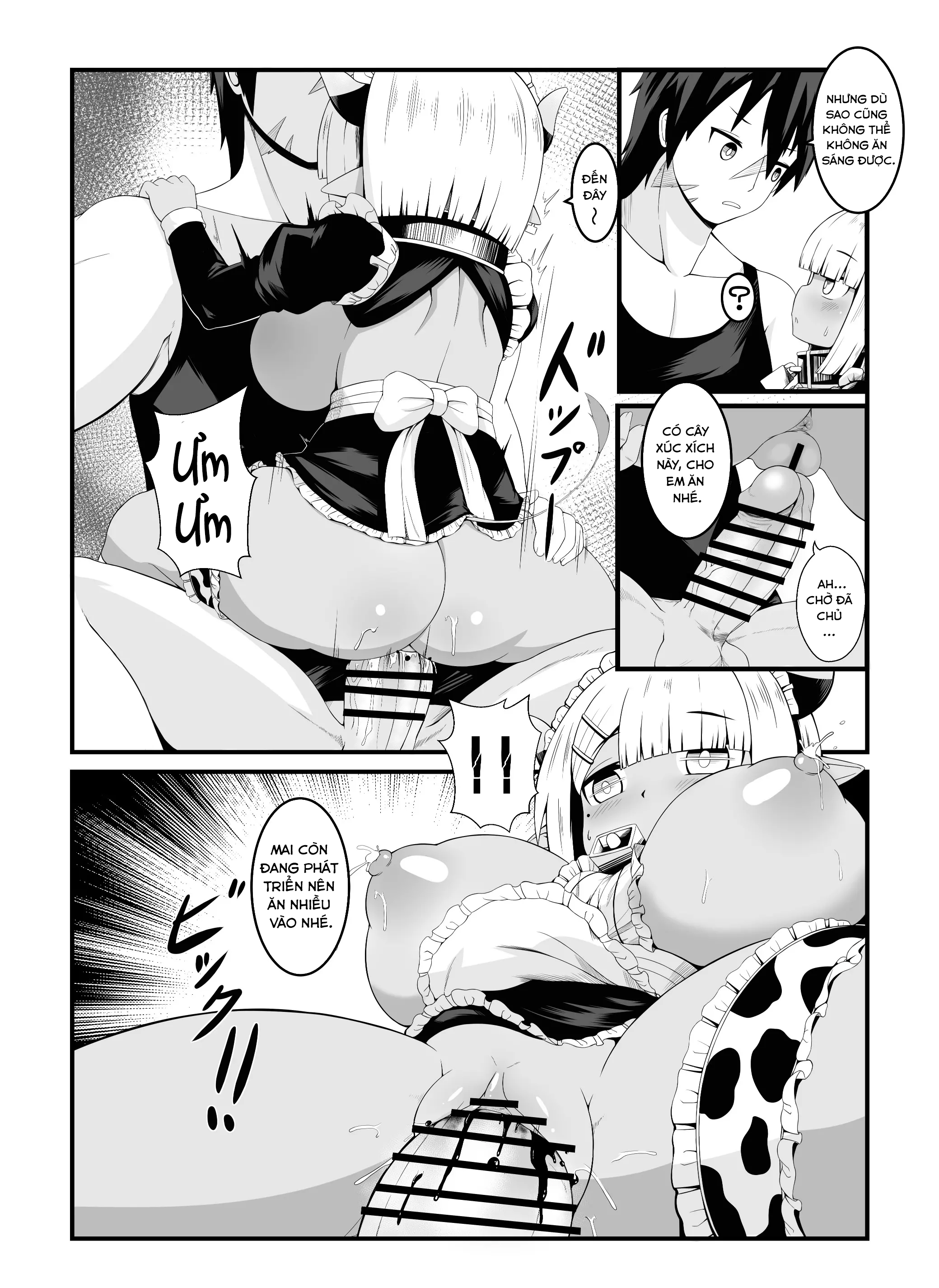 Đọc truyện hentai Nữ hầu nhân ngưu của anh hùng. - Chap 1