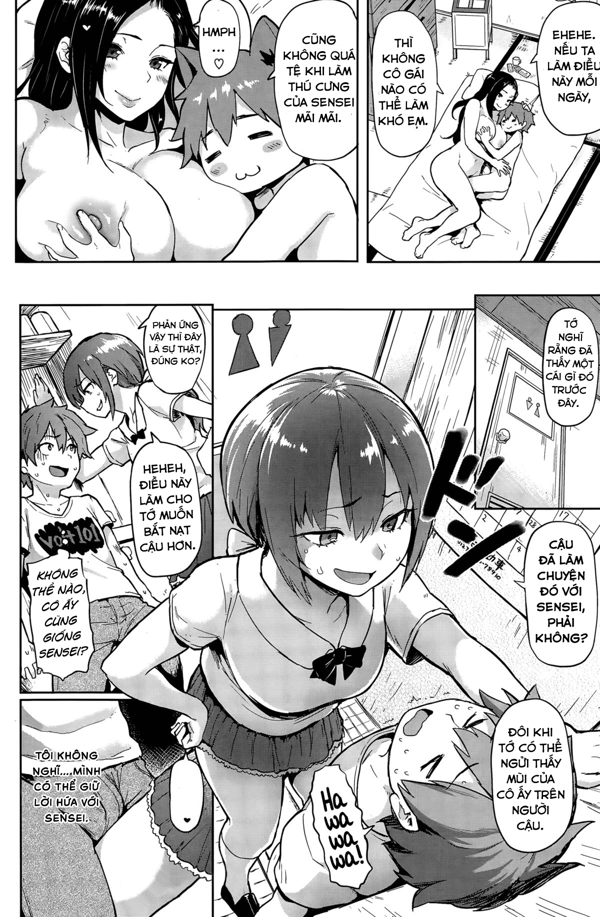 Đọc truyện hentai Sensei xinh đẹp của tôi - Chap 2