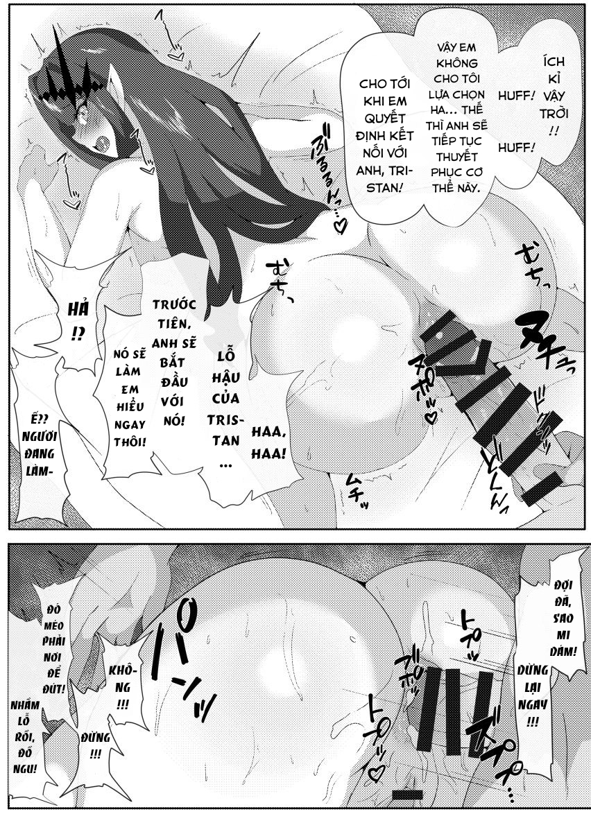 Đọc truyện hentai Fairy Knight và tên Master vô độ. - Oneshot