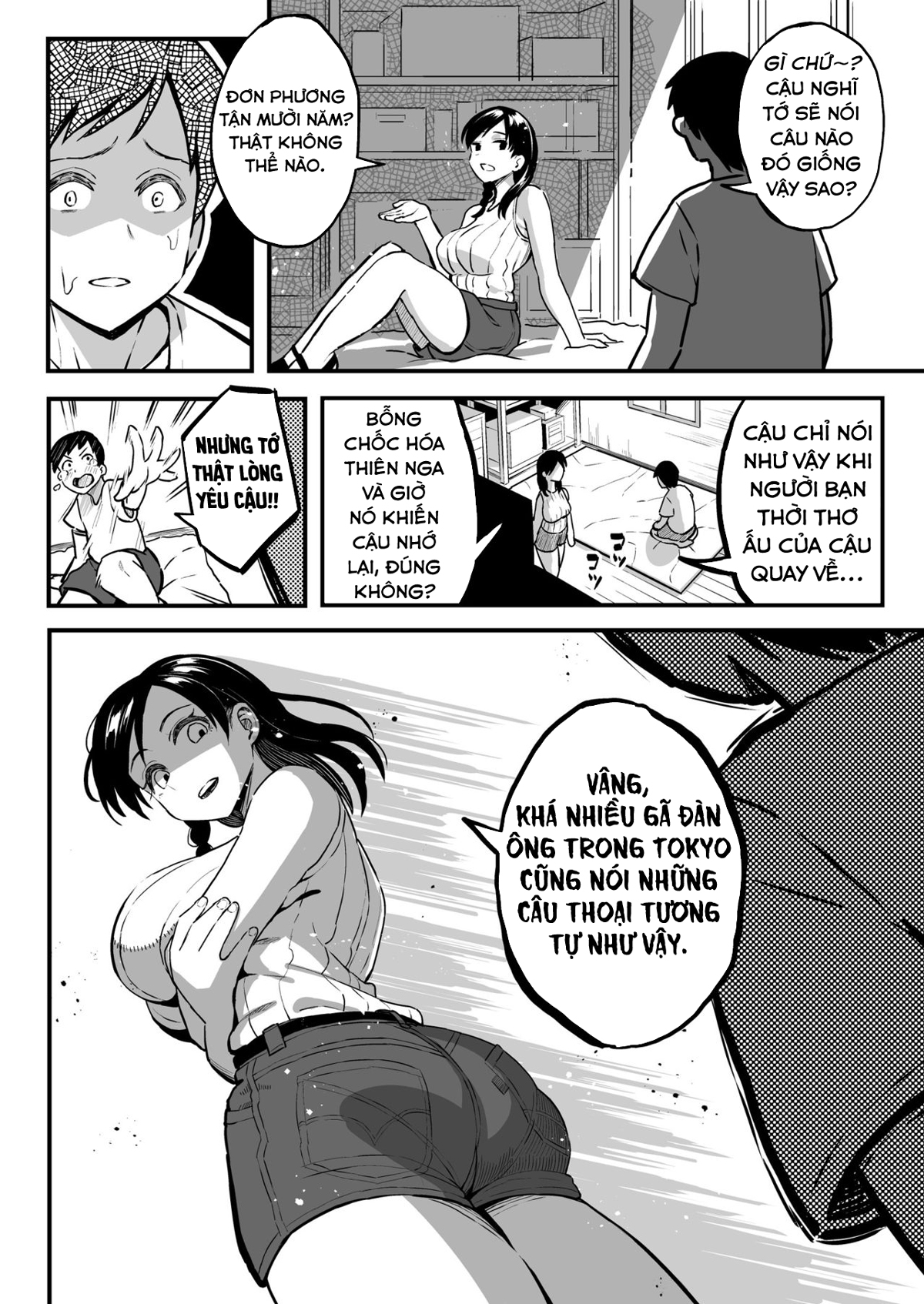 Đọc truyện hentai Tháng 8, 10 Năm Sau, Với Cậu. - Chap 1