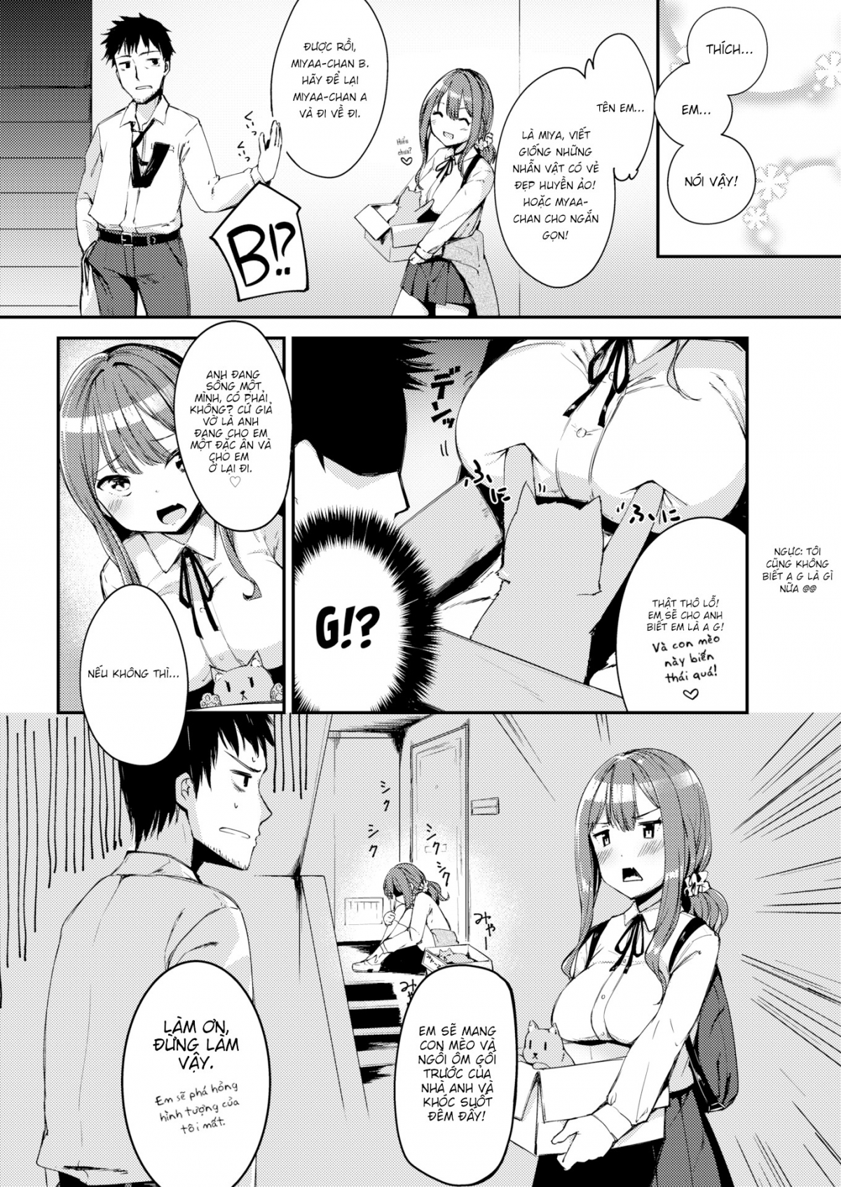 Đọc truyện hentai Miyaa-chan Chú mèo bị bỏ rơi - 1-shot