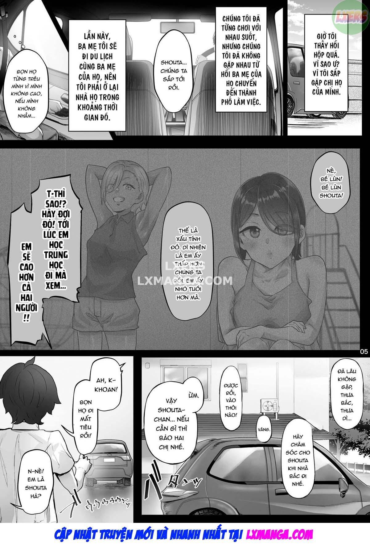 Đọc truyện hentai Sự cám dỗ của chị em nhà Anegasaki - Oneshot