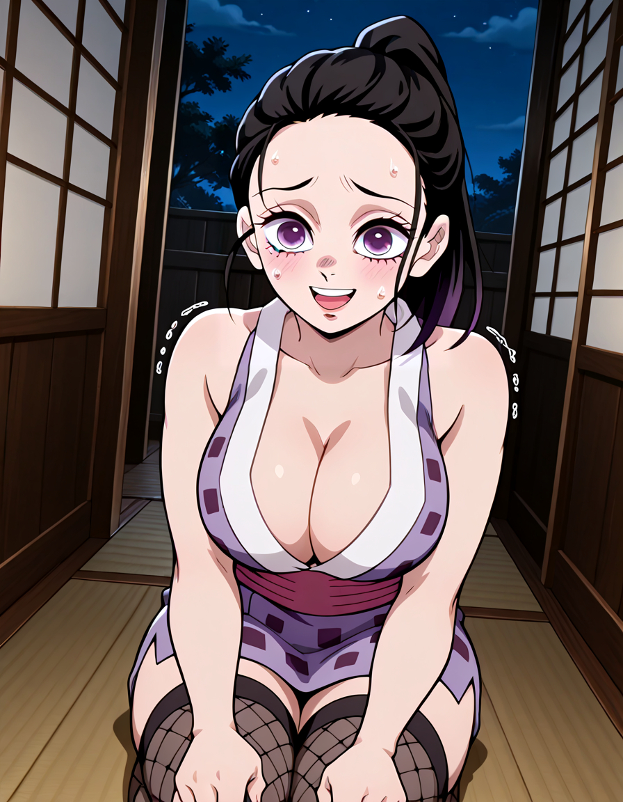 Đọc truyện hentai Tuyển tập Albums Art hentai - Chap 717 - [Demon Slayer] The third wife of the Uzui family becomes a slave and serves