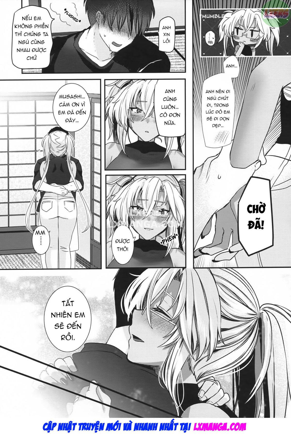 Đọc truyện hentai Musashi-San No Yoru Jijou Anata No Ai Kagi Hen - Oneshot