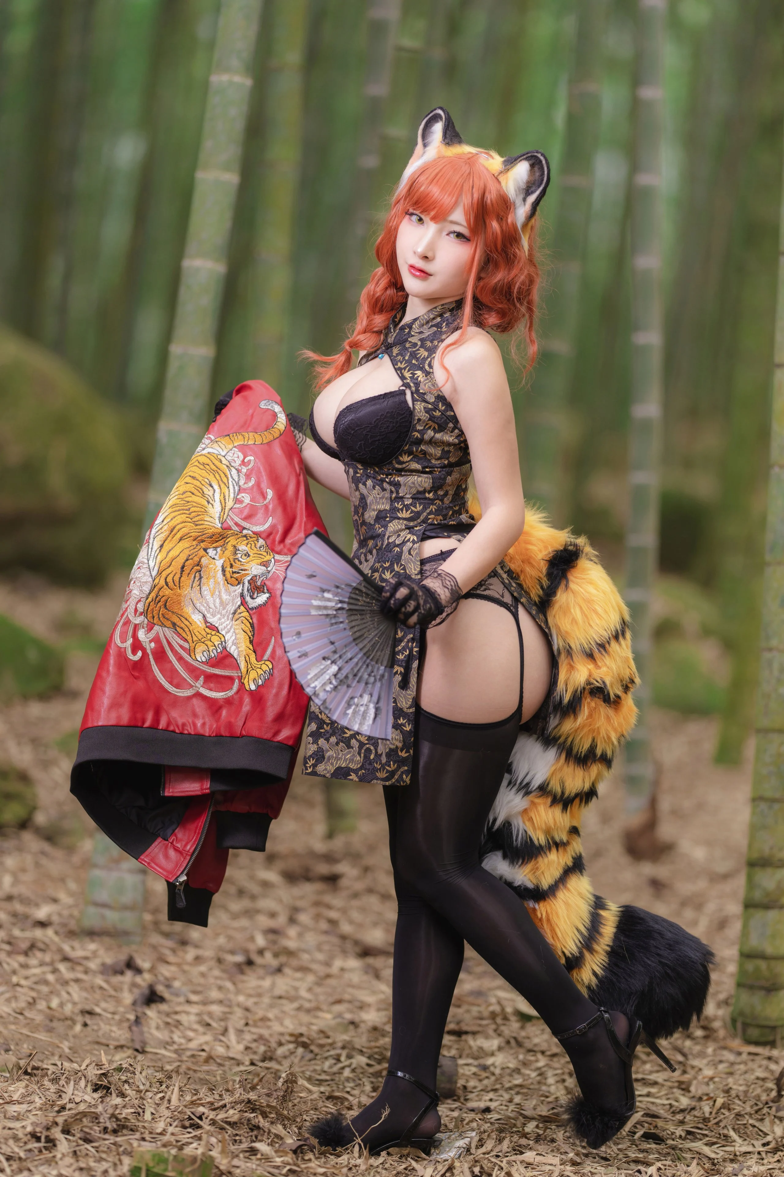 Đọc truyện hentai Tuyển tập Albums siêu phẩm Cosplay - Chap 641 - [Fantasy Factory] Tiger CheongSam
