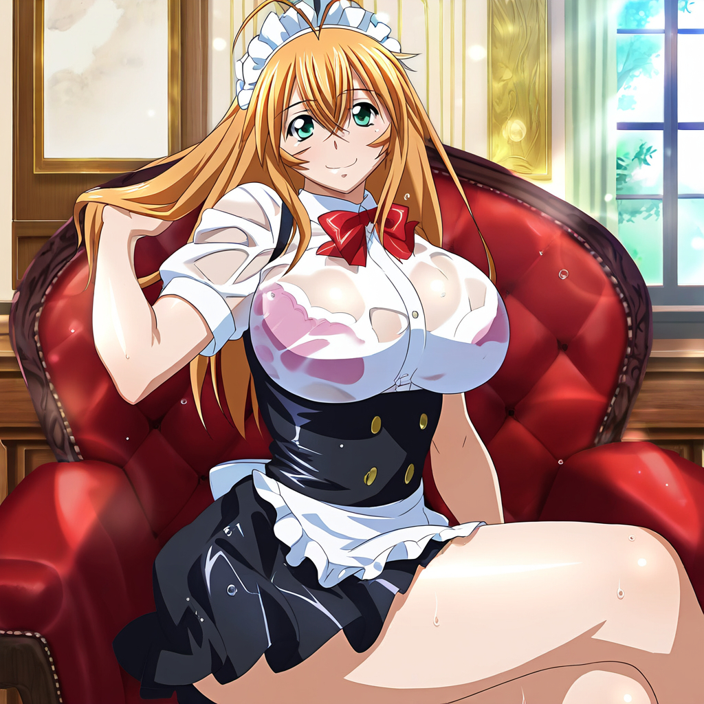 Đọc truyện hentai Tuyển tập Albums Art hentai - Chap 268 - Sonsaku (Ikki Tousen) AI illustration maid outfit