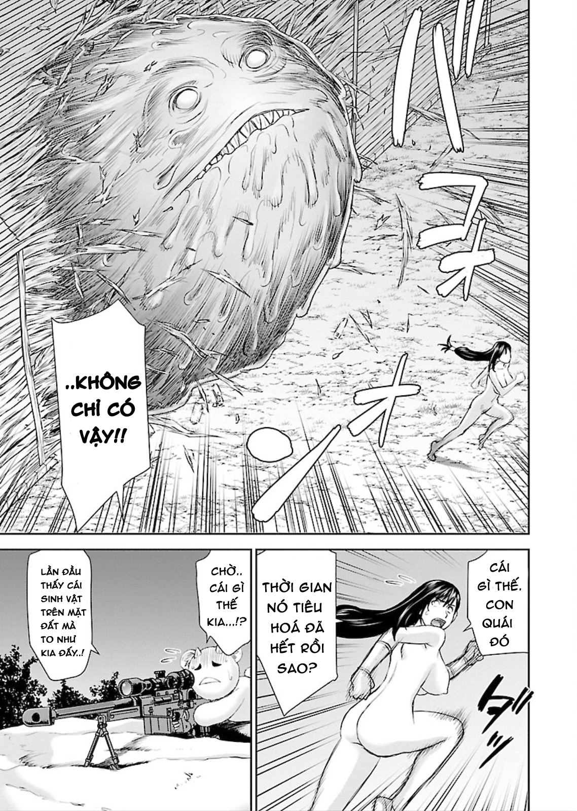 Đọc truyện hentai Xạ thủ mềm mại của Nữ chiến binh - Chap 4