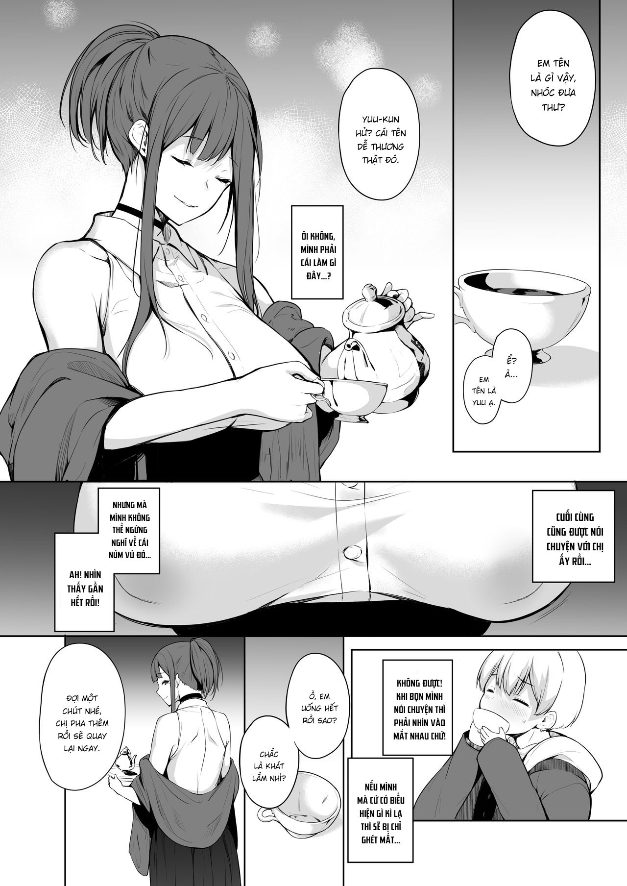 Đọc truyện hentai Dòng sữa Succubus - Oneshot