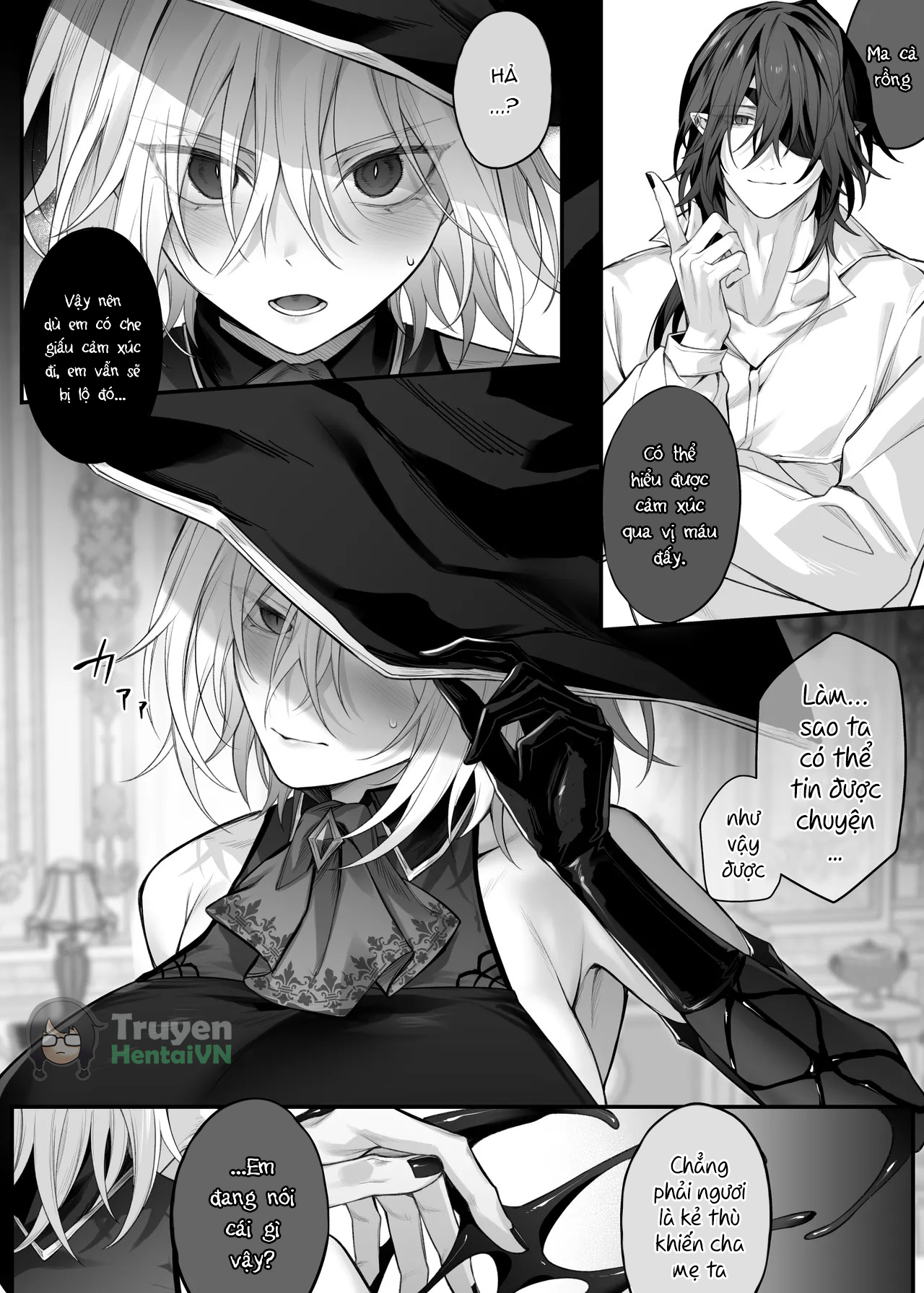 Đọc truyện hentai Juketsu no Majo Alexia wa Mou Otoko ni Modorenai - Chap 2