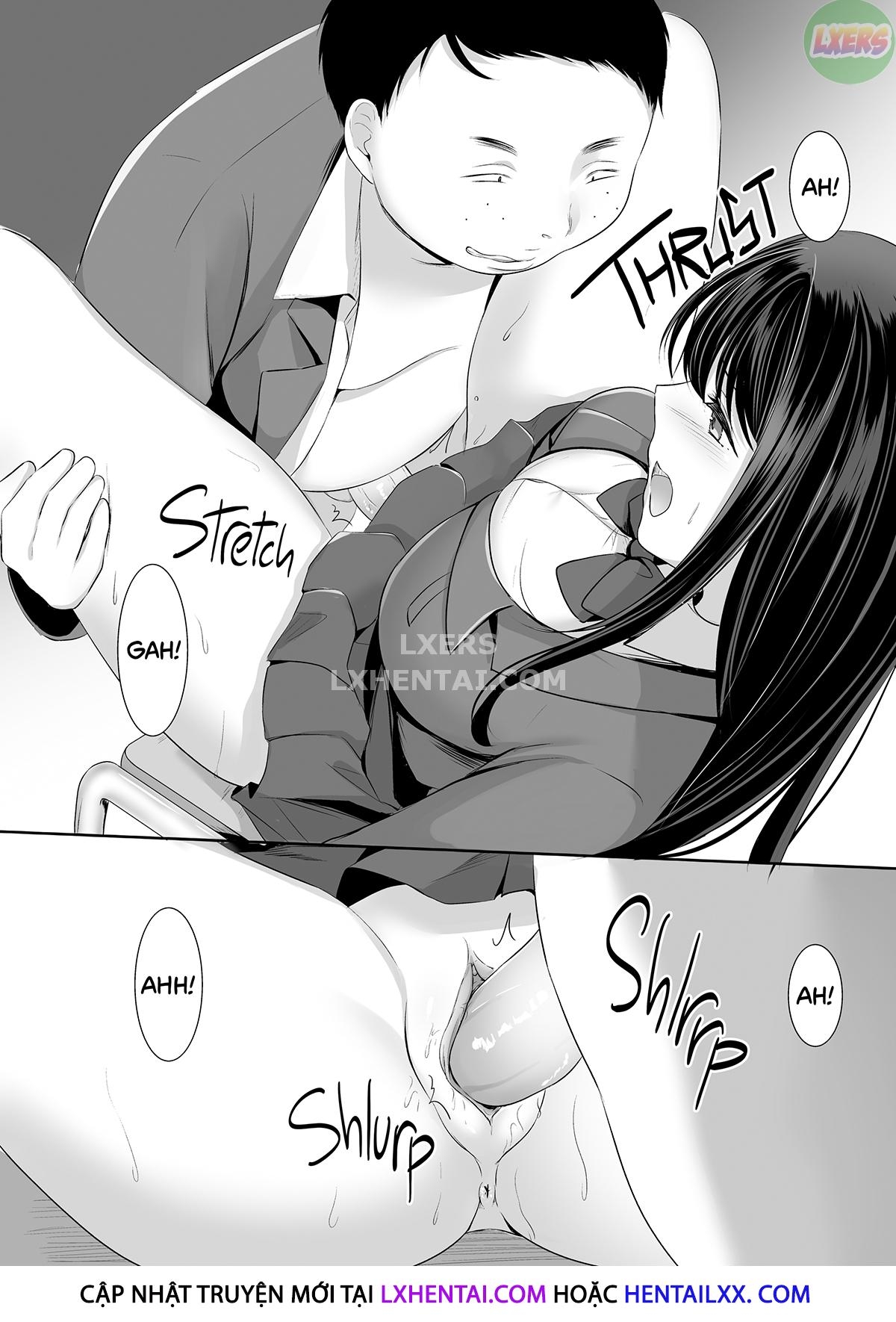 Đọc truyện hentai Stuck After School — A Busty Virgin Hall Monitor Gets Caught Touching Herself - Oneshot