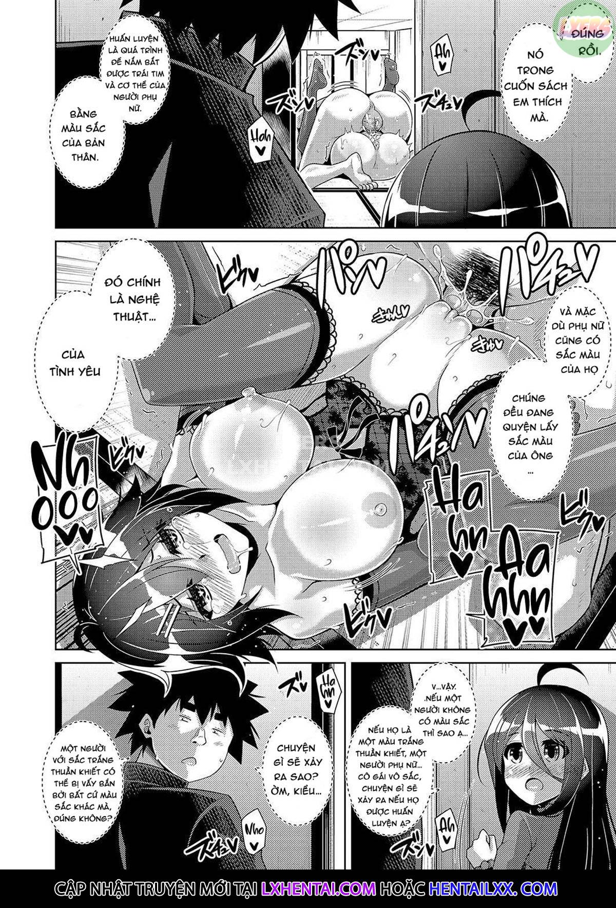 Đọc truyện hentai A Bitch Rose Shrouded In Books - Chap 9