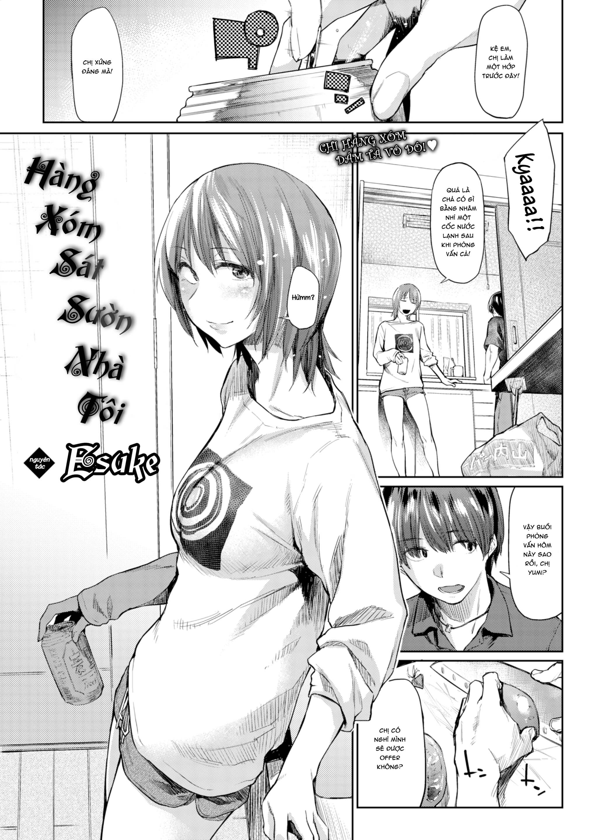 Đọc truyện hentai Hàng Xóm Sát Sườn Nhà Tôi - Oneshot