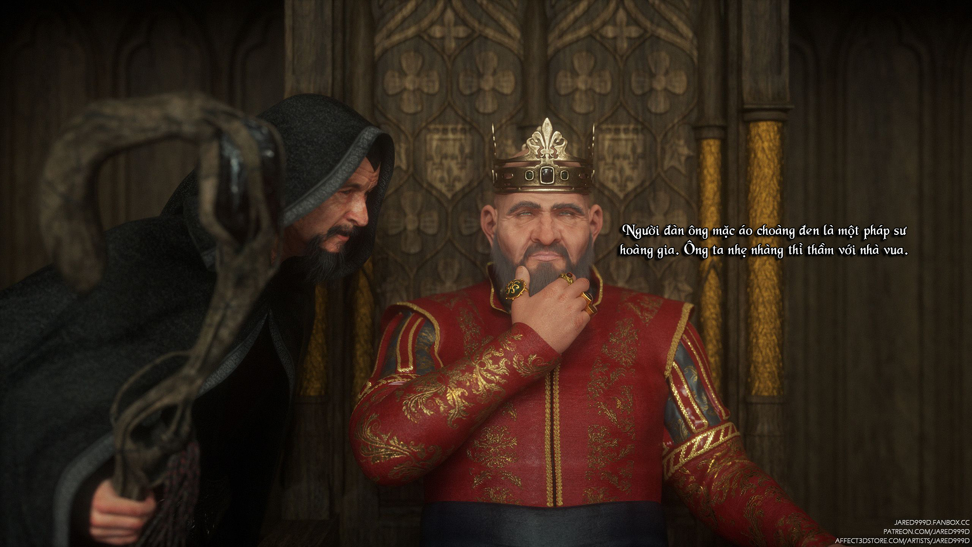 Đọc truyện hentai Fallen Lady - Vol 1 - Chap 3: Em phải là hoàng hậu của ta.